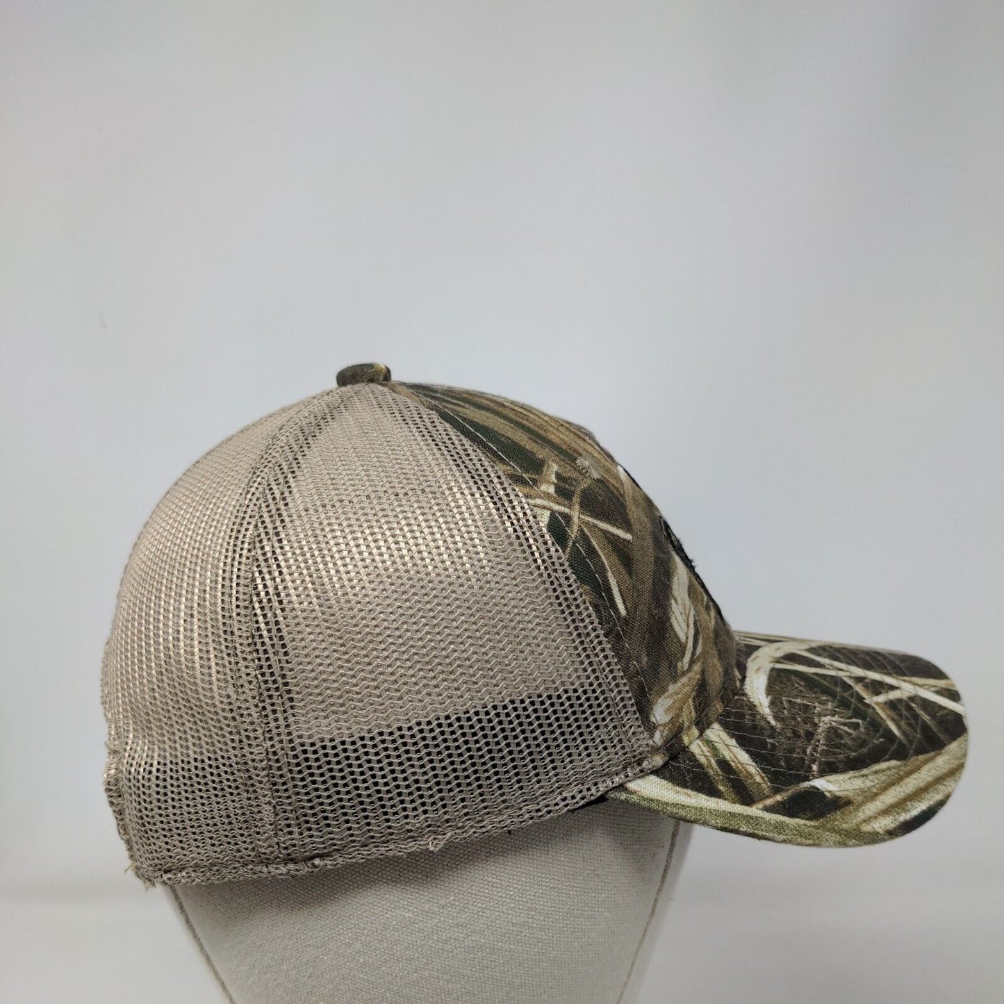Green Wing Ducks Unlimited Snapback Trucker Hat Camo Youth Mesh Back