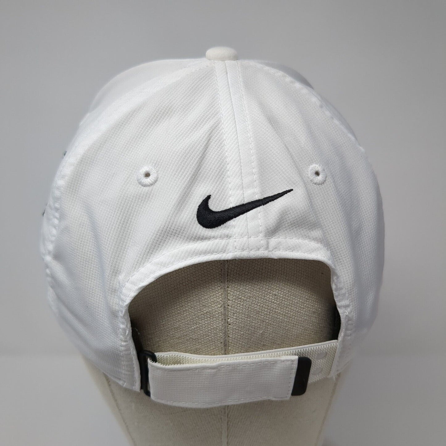 Idaho Strapback Hat White One Size Nike Legacy91 Dri-Fit Red Hawk