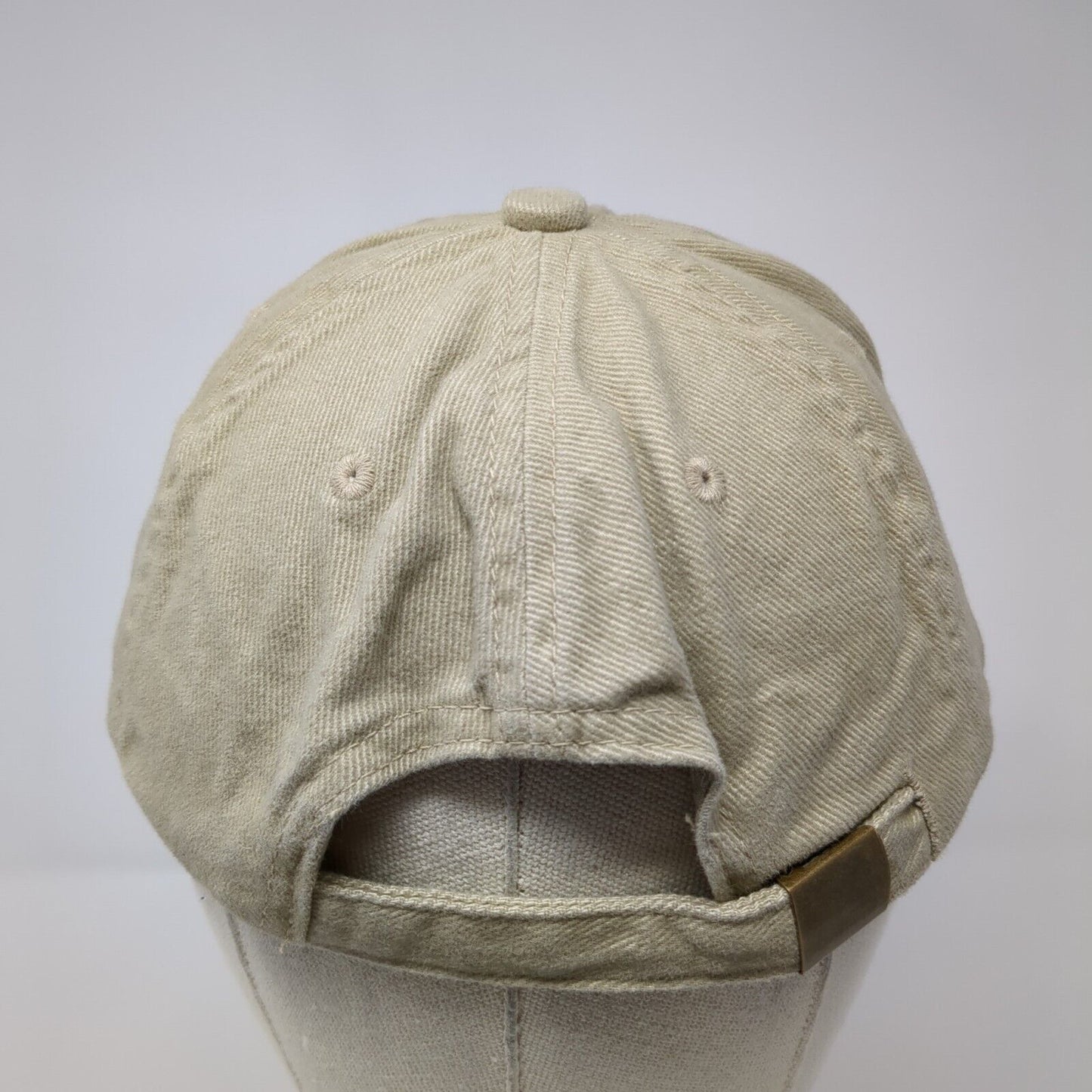 Vet Pharm Team Slideback Hat Tan One Size Adjustable Embroidered Unique Headwear