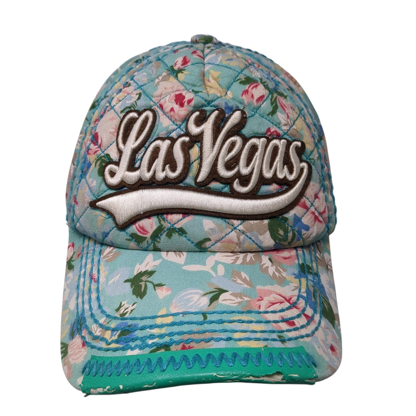Las Vegas Snapback Hat Multicolor One Size Adjustable Embroidered Robin Ruth