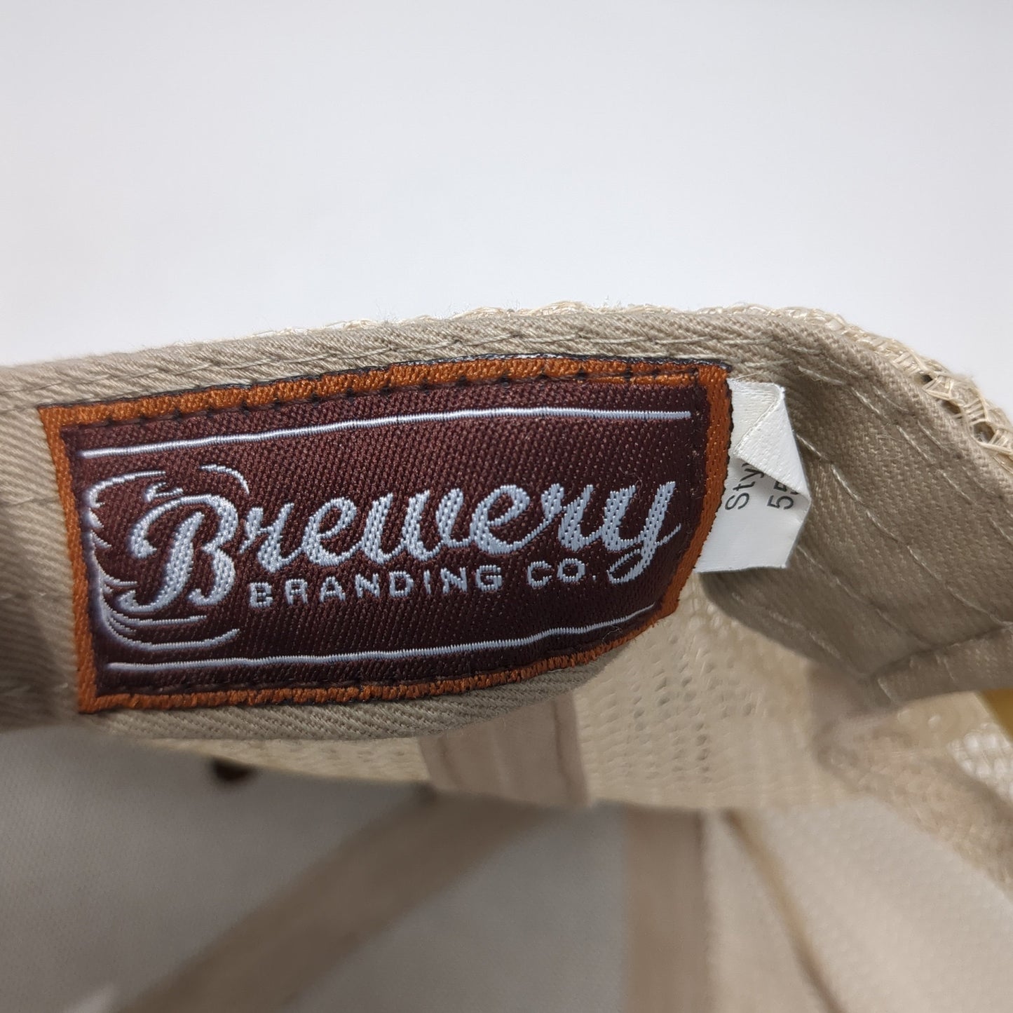 McCall Brewing Company Snapback Trucker Hat Brown One Size Mesh Back