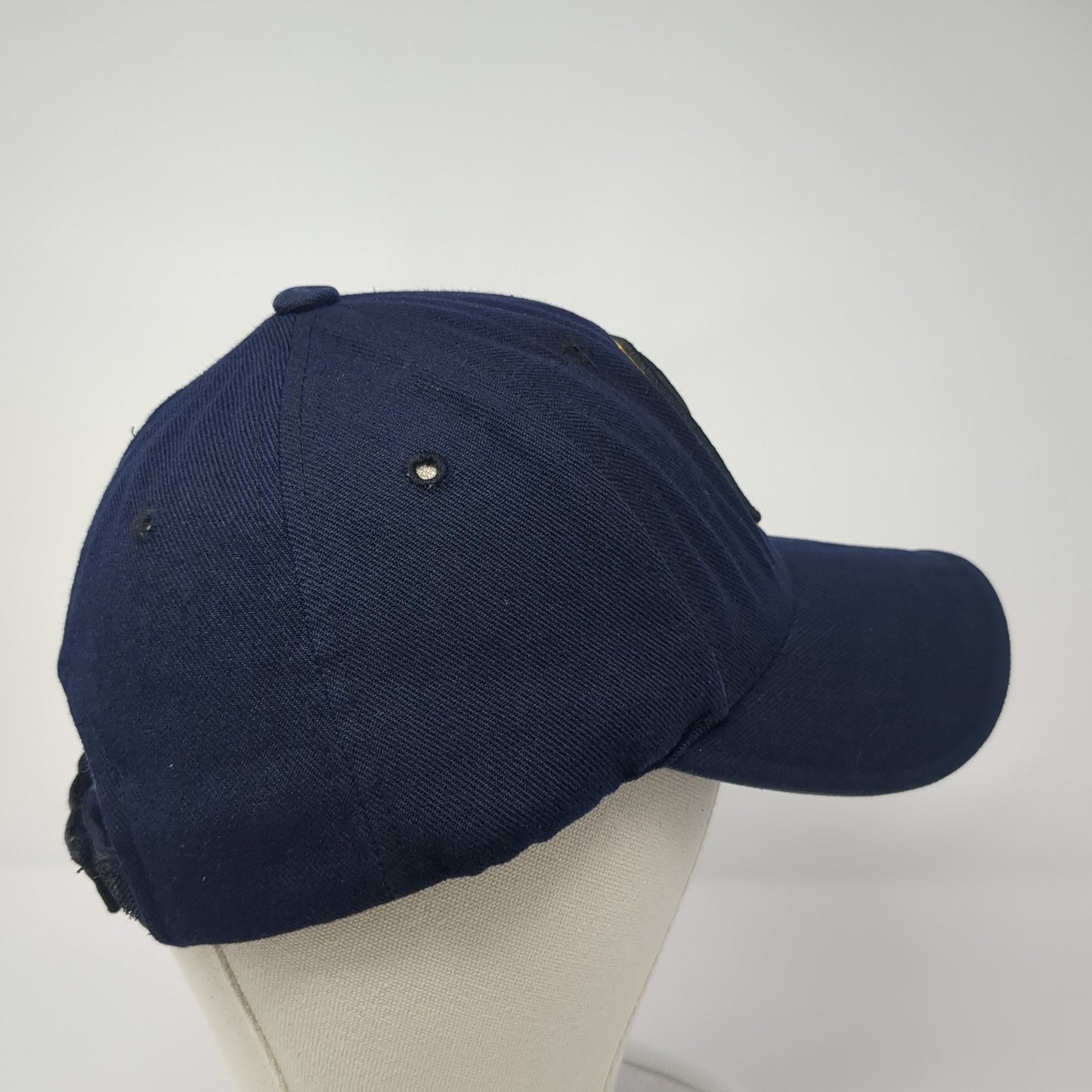 Rapid Dominance Strapback Hat Blue One Size Adjustable Embroidered