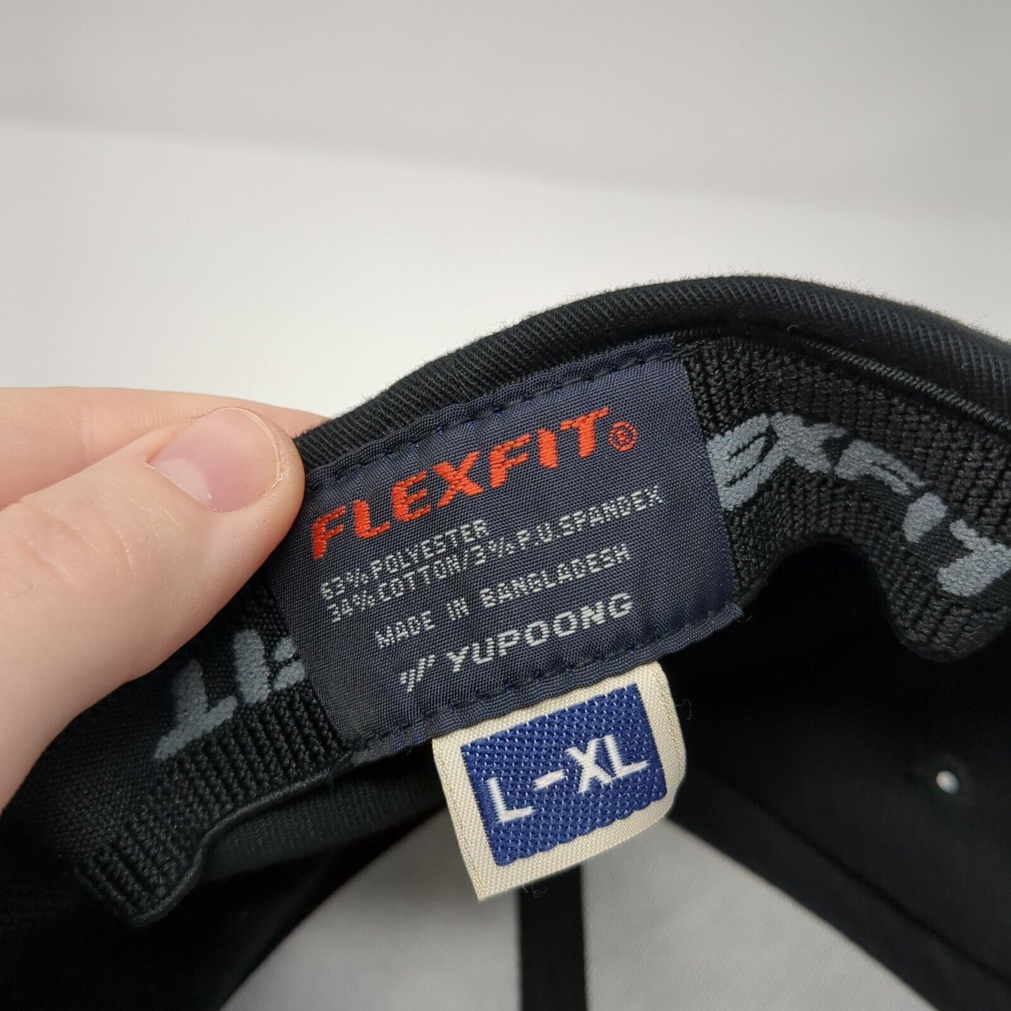 Defund Gun Control Fitted Hat Black L-XL Embroidered Flexfit Yupoong