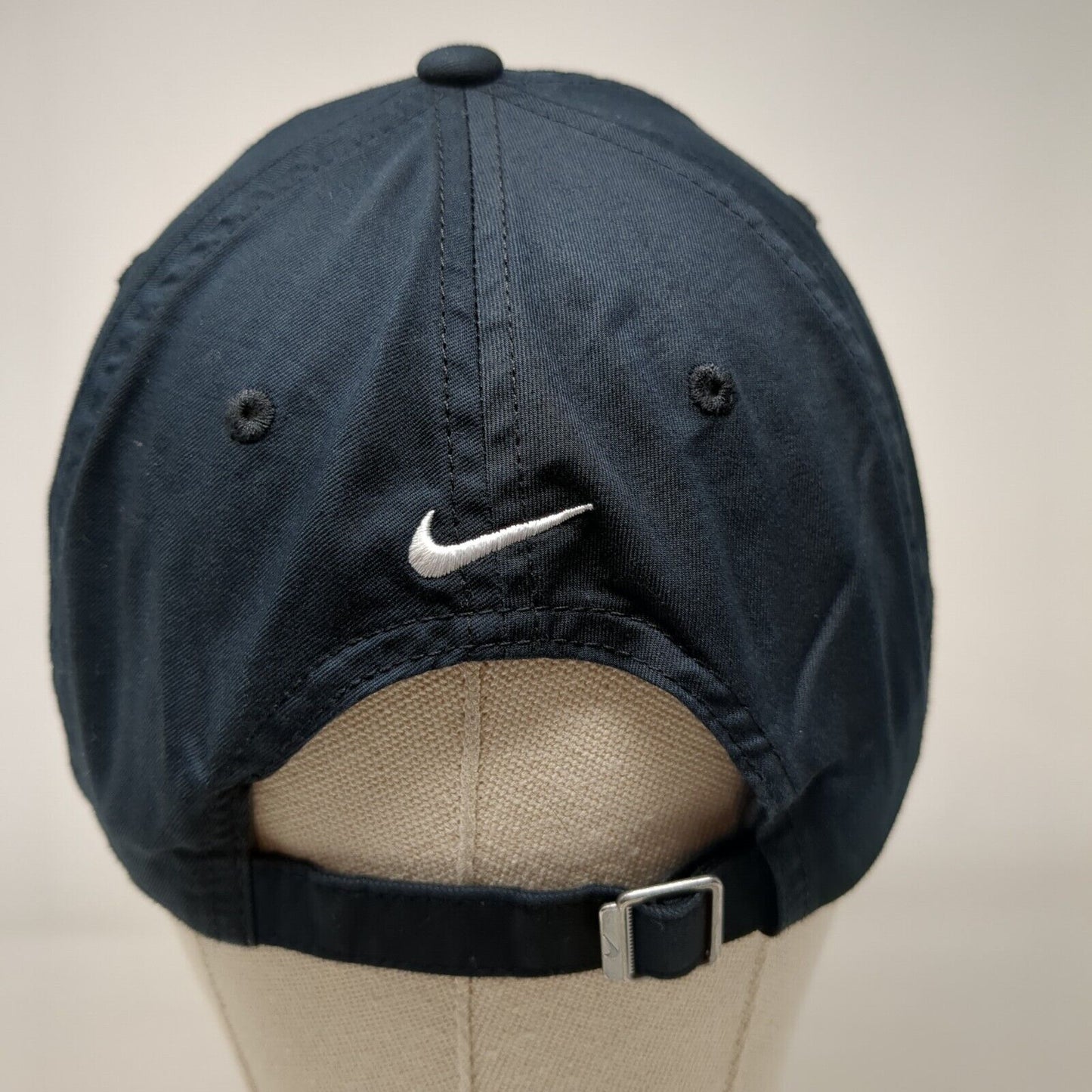 Nike Dri-Fit Slideback Club Cap Blue M/L Adjustable Embroidered 6 Panel