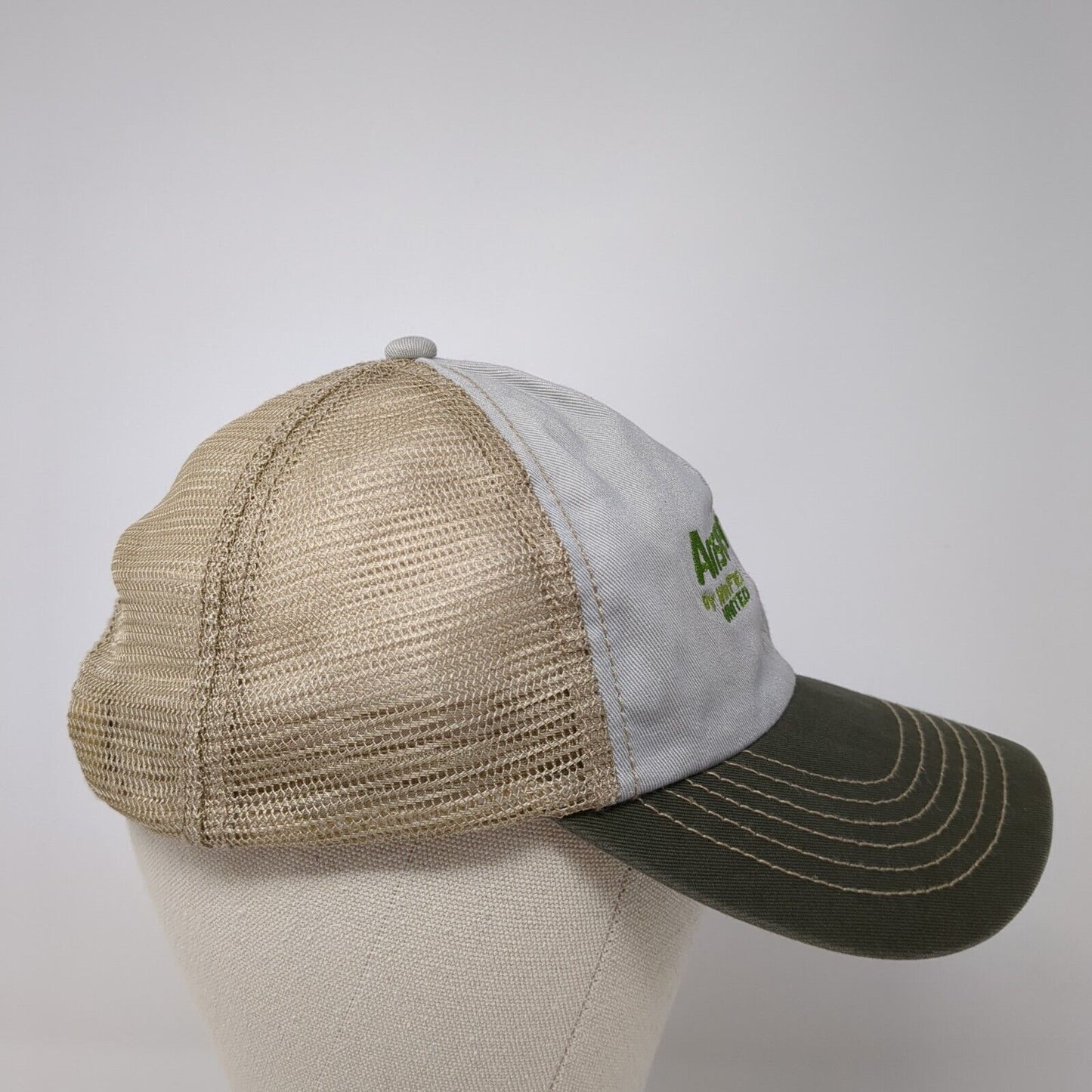 Answer Plot by Winfield United Strapback Trucker Hat Multi One Size Mesh Back