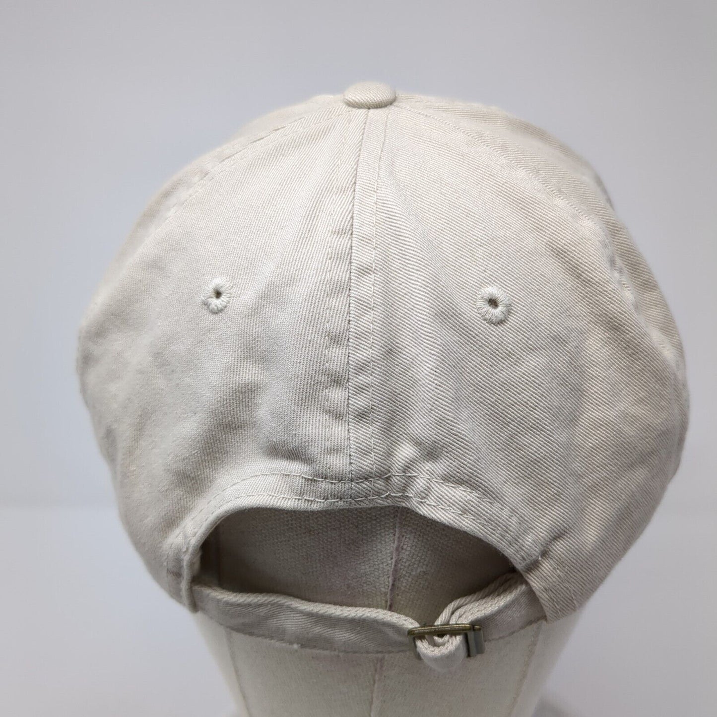 Fairbanks 175 1830-2005 Slideback Hat Tan One Size Adjustable Embroidered Cotton