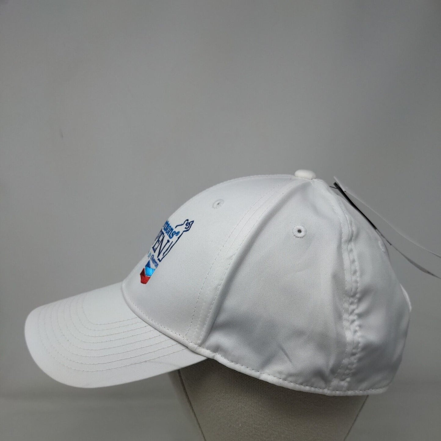Albertson's Boise Open Presented by Chevron Slideback Hat White OSFM W/Tags Nike