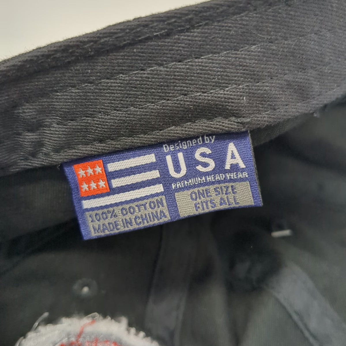 USA Premium Headwear Baseball Cap Black One Size Tow Masters Towing Service Hat