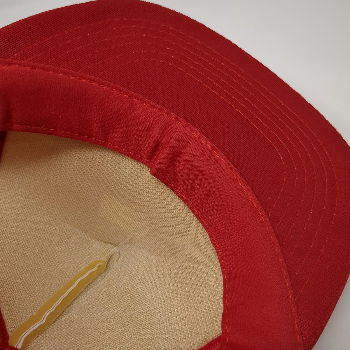 Red Trucker Hat One Size University of Utah Utes KALL 910 Radio Mesh Snapback
