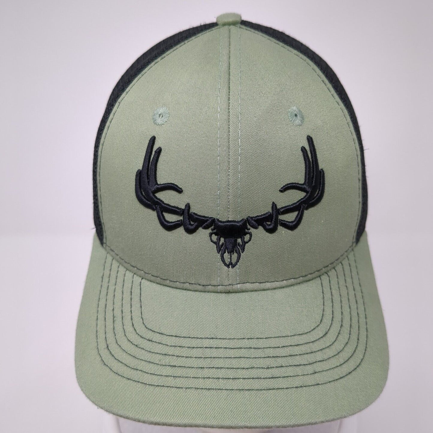 Arcadian Outfitters Snapbback Trucker Hat Green One Size Adjustable Mesh Back