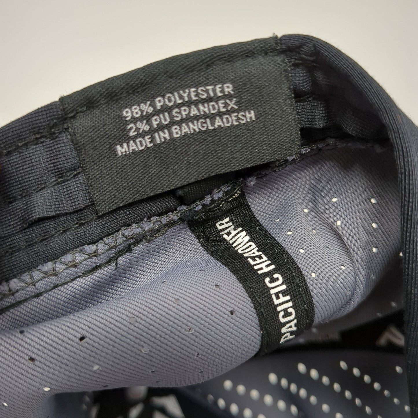 Uncharted Recreation Fitted Hat Gray Medium Embroidered Pacific Headwear