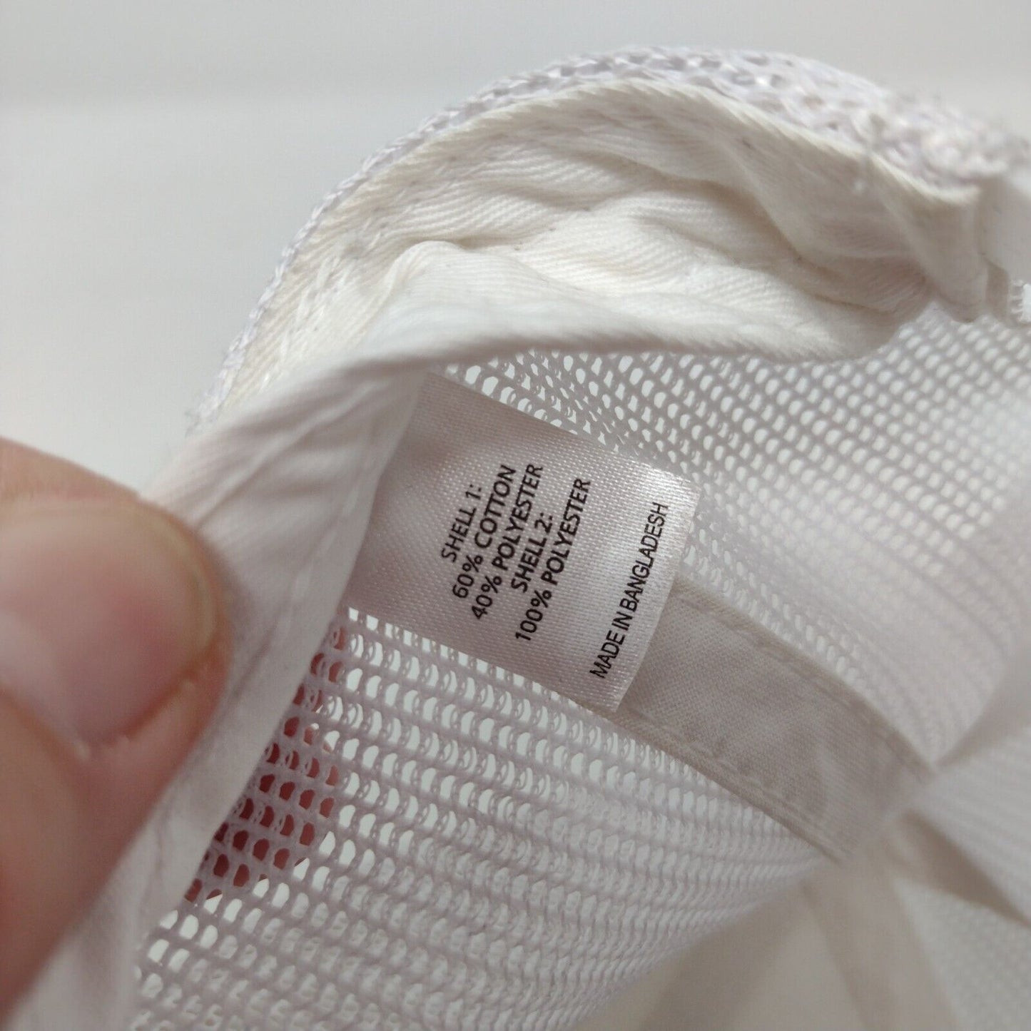 Meridian Speedway Snapback Trucker Hat White OS Adjustable Mesh Back Richardson