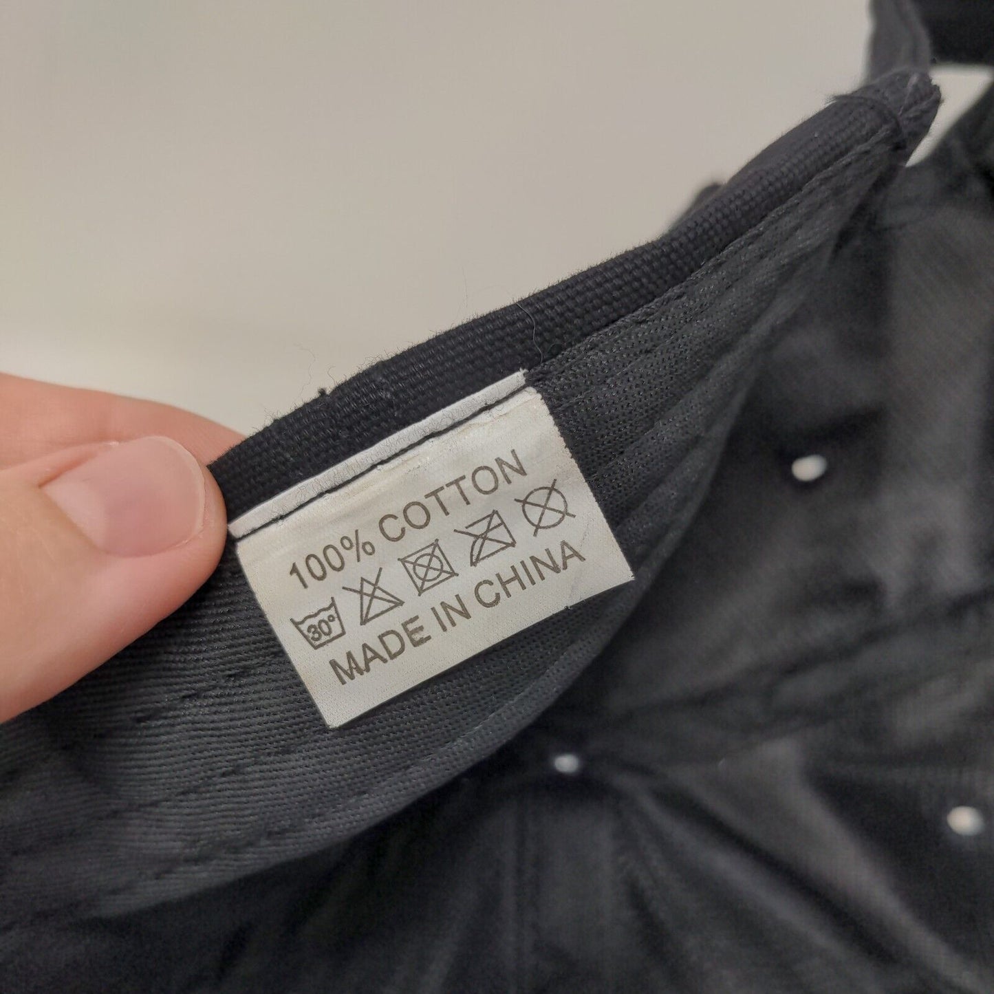 Crush Slideback Hat Black One Size Embroidered Solid Adjustable