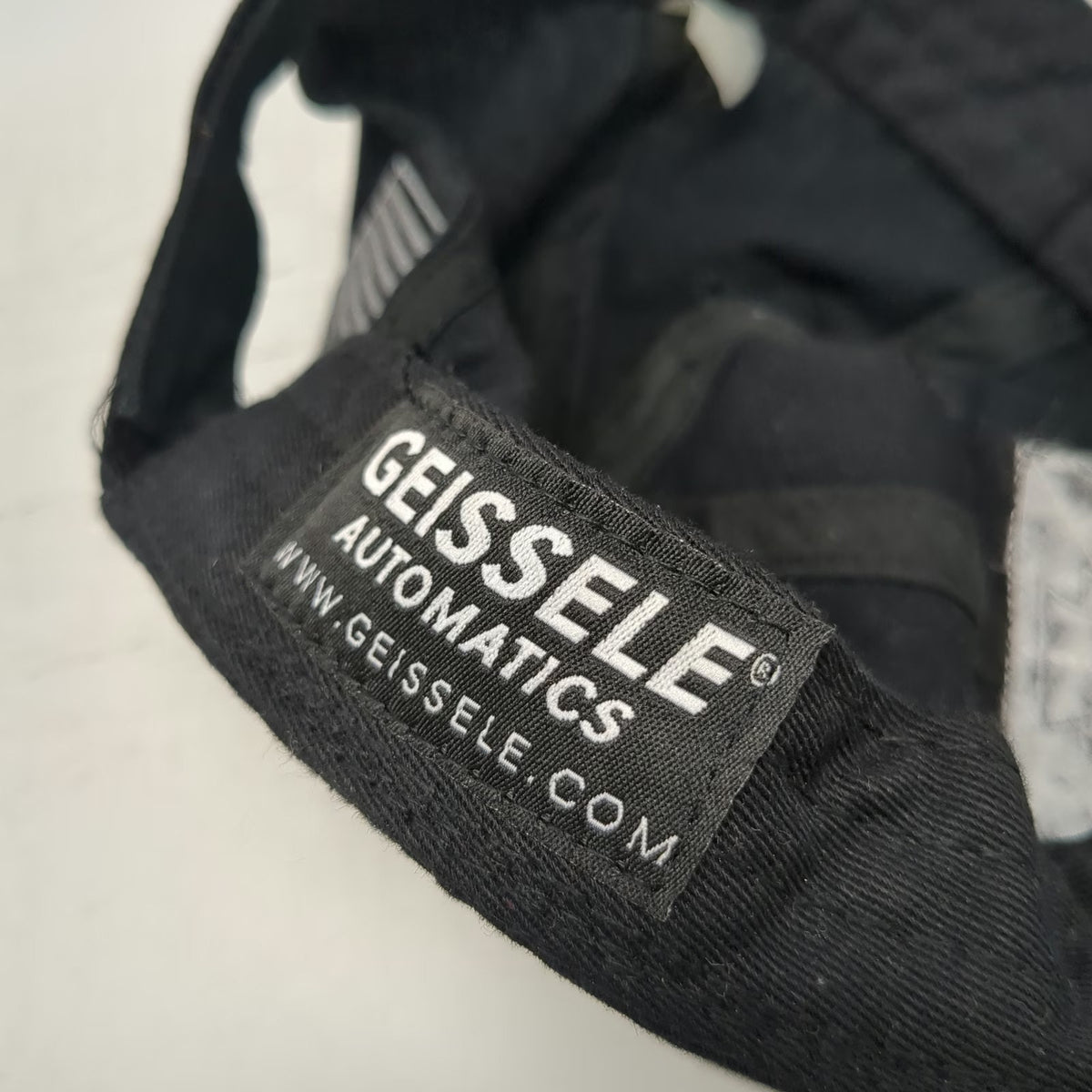 Geissele Automatics Baseball Cap Black One Size US Flag Strapback Hat