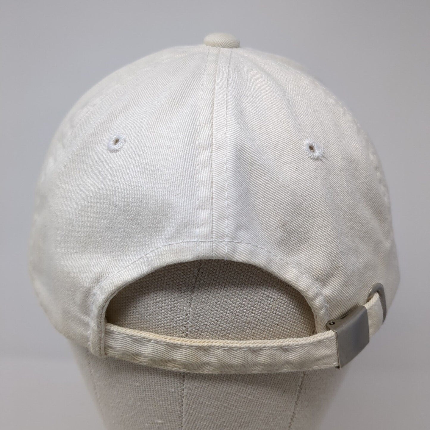 The Butler Group Slideback Hat Beige One Size Adjustable Embroidered
