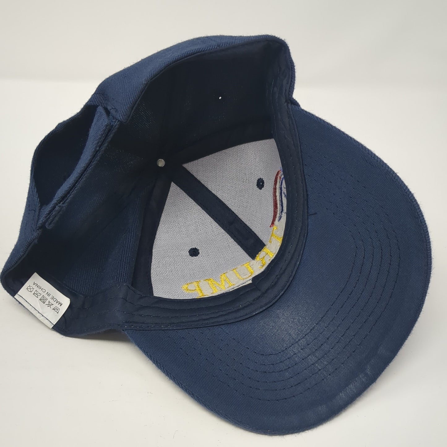 Trump 2020 Strapback Baseball Cap Blue One Size Adjustable Embroidered Patriotic