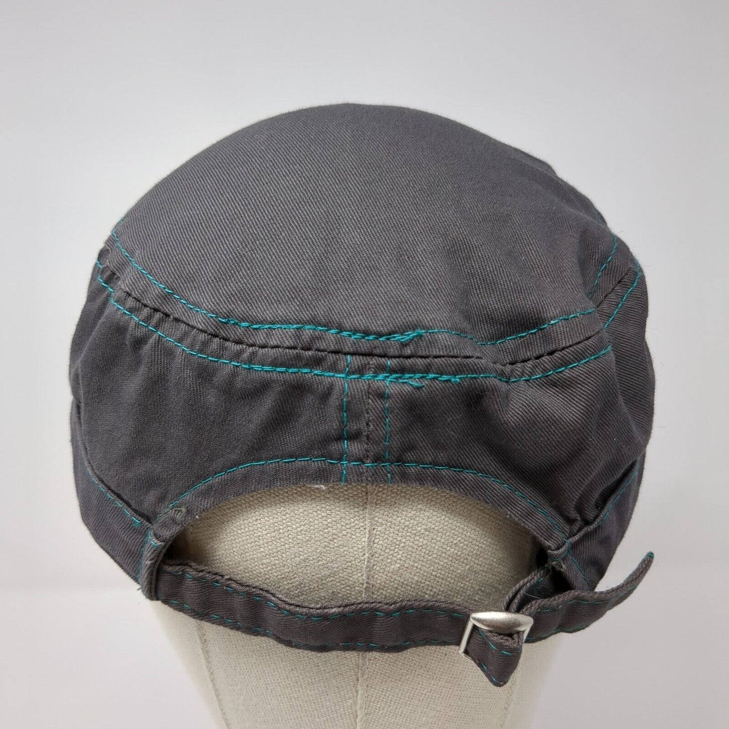 Scheels Slideback Cadet Army Hat Gray One Size Embroidered Outdoor Cap