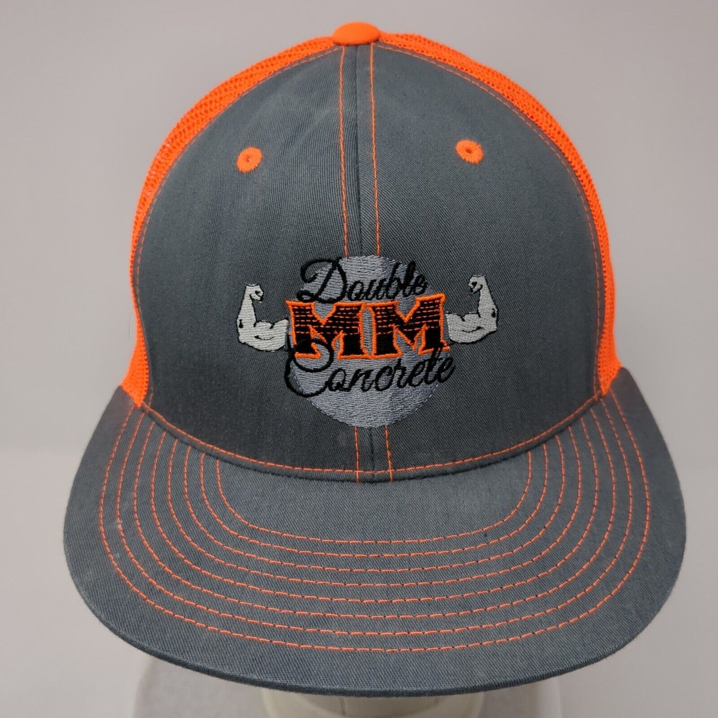 MM Double Concrete Snapback Trucker Hat Multi OS Adjustable Mesh Pacific Headwea