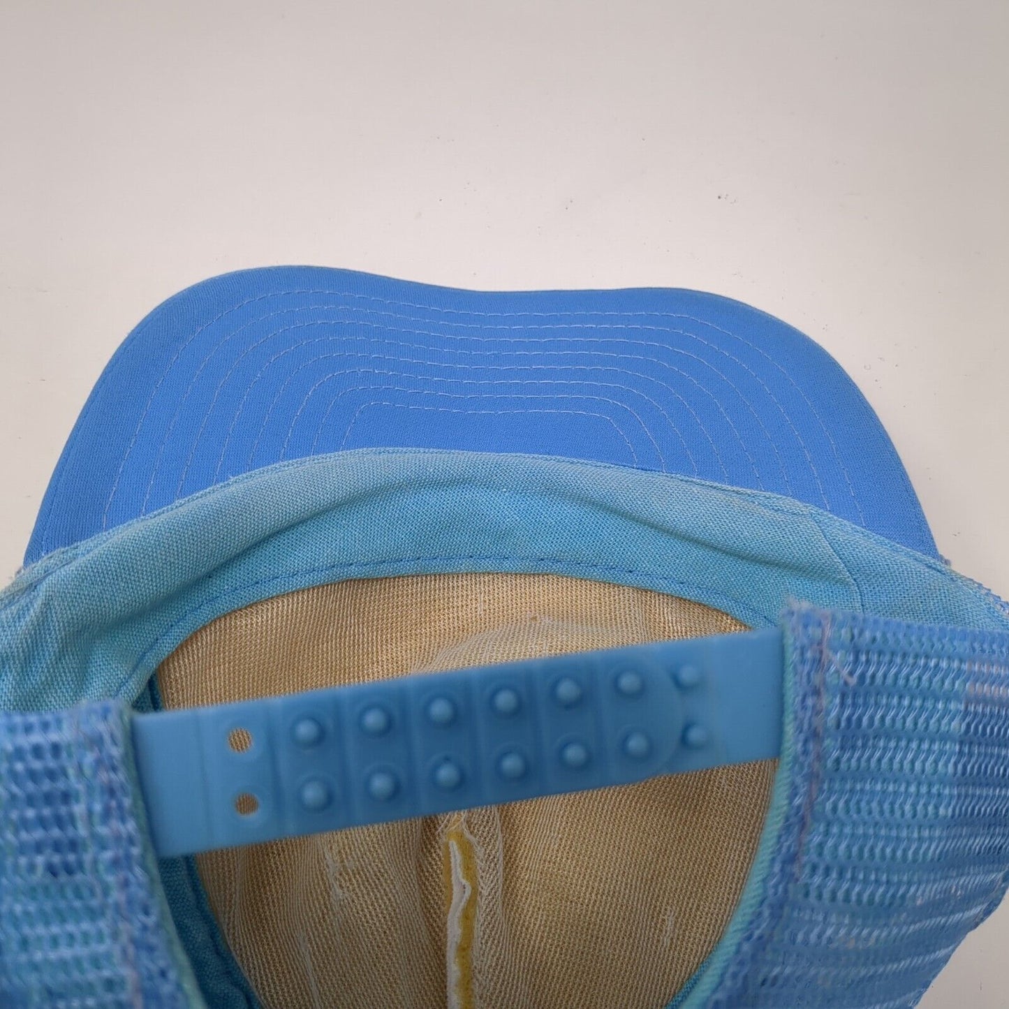 International Auto Body & Paint Snapback Trucker Hat Blue OSFA Mesh Back Rope