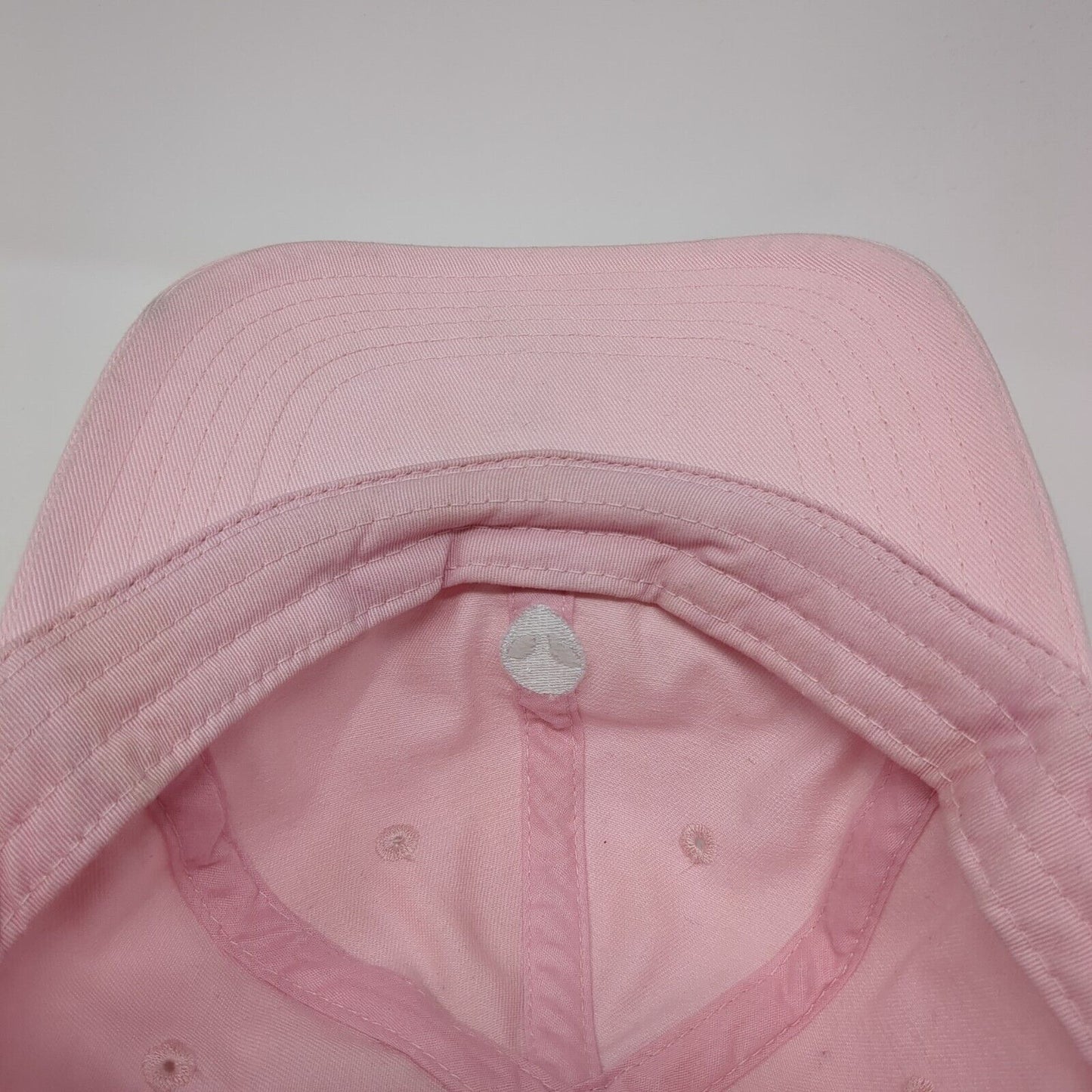Alien Face Slideback Hat Pink One Size Adjustable Embroidered Empyre Headwear