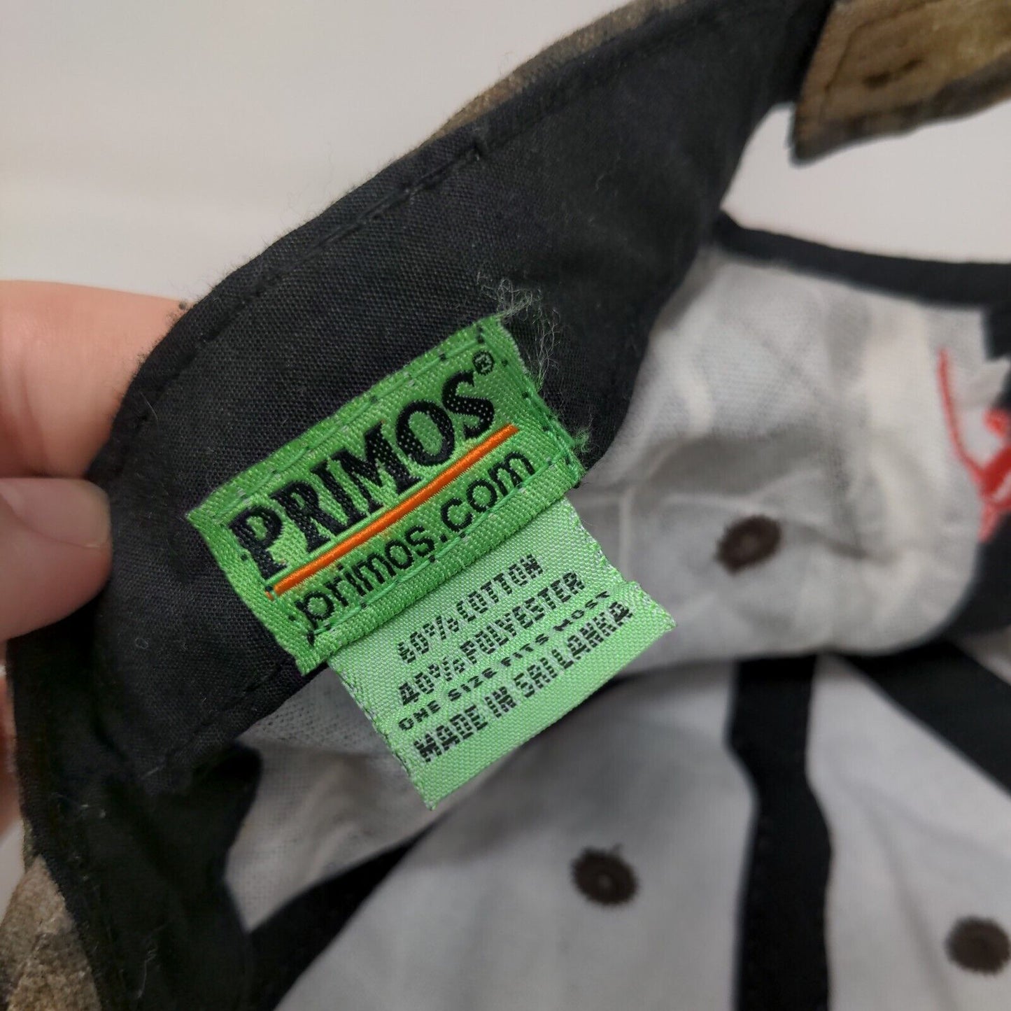 Final Approach Primos Hunting Strapback Hat Camo OSFM Embroidered