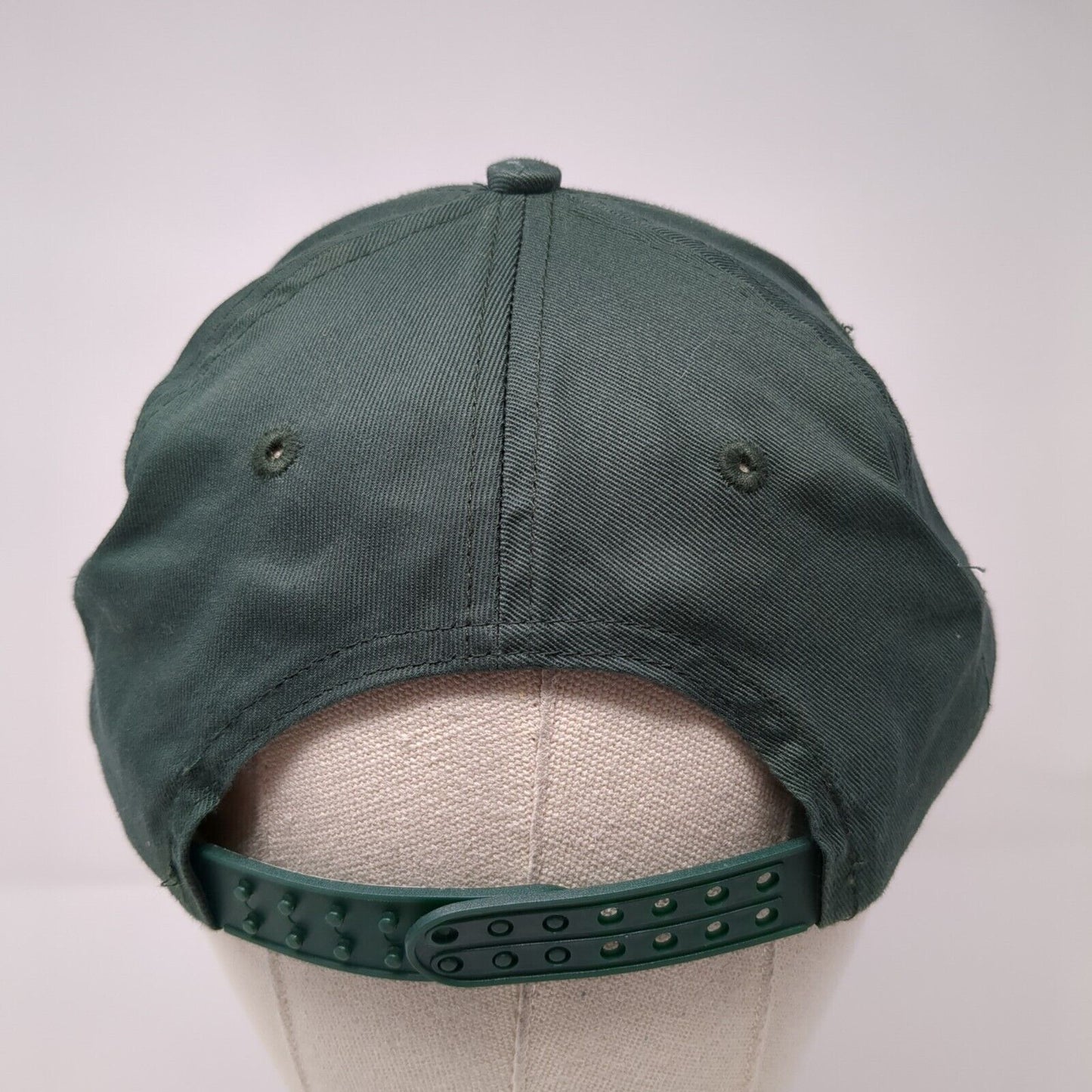 Slackwater Farms Columbia LA Snapback Hat Green OS Adjustable Embroidered OC