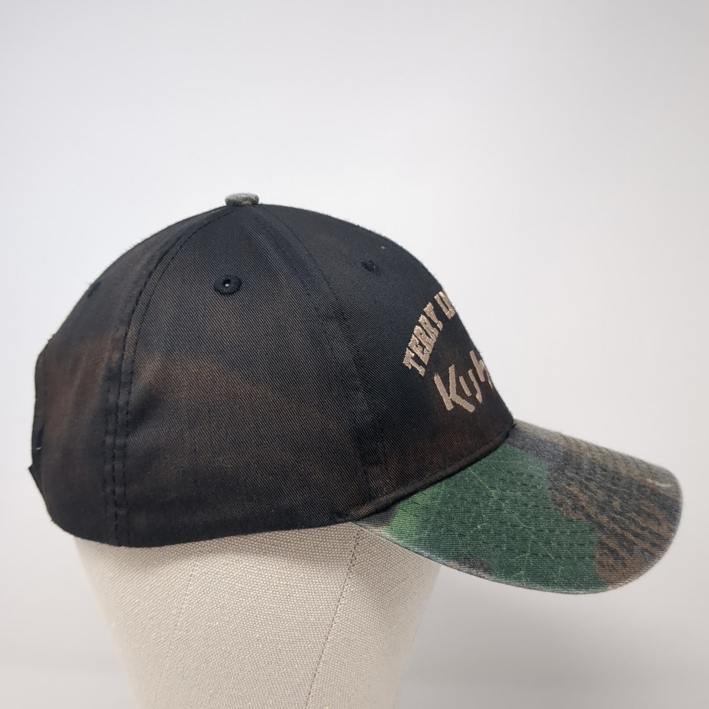 Terry Implement Kubota Strapback Hat Multicolor One Size Camo Nissin