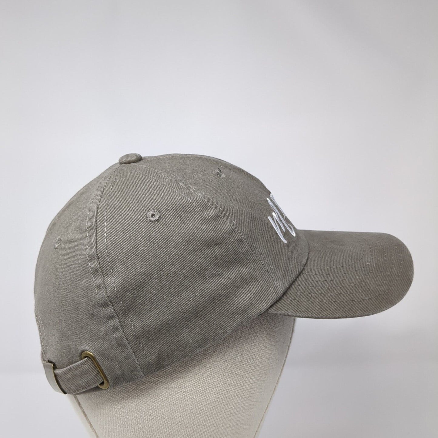 Mama Slideback Hat Brown One Size Adjustable 6 Panel The Belly Boxes