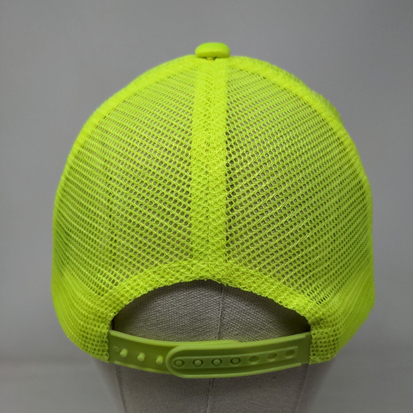 Bahamas Snapback Trucker Hat Green One Size Adjustable Mesh Back Lucky 7 USA