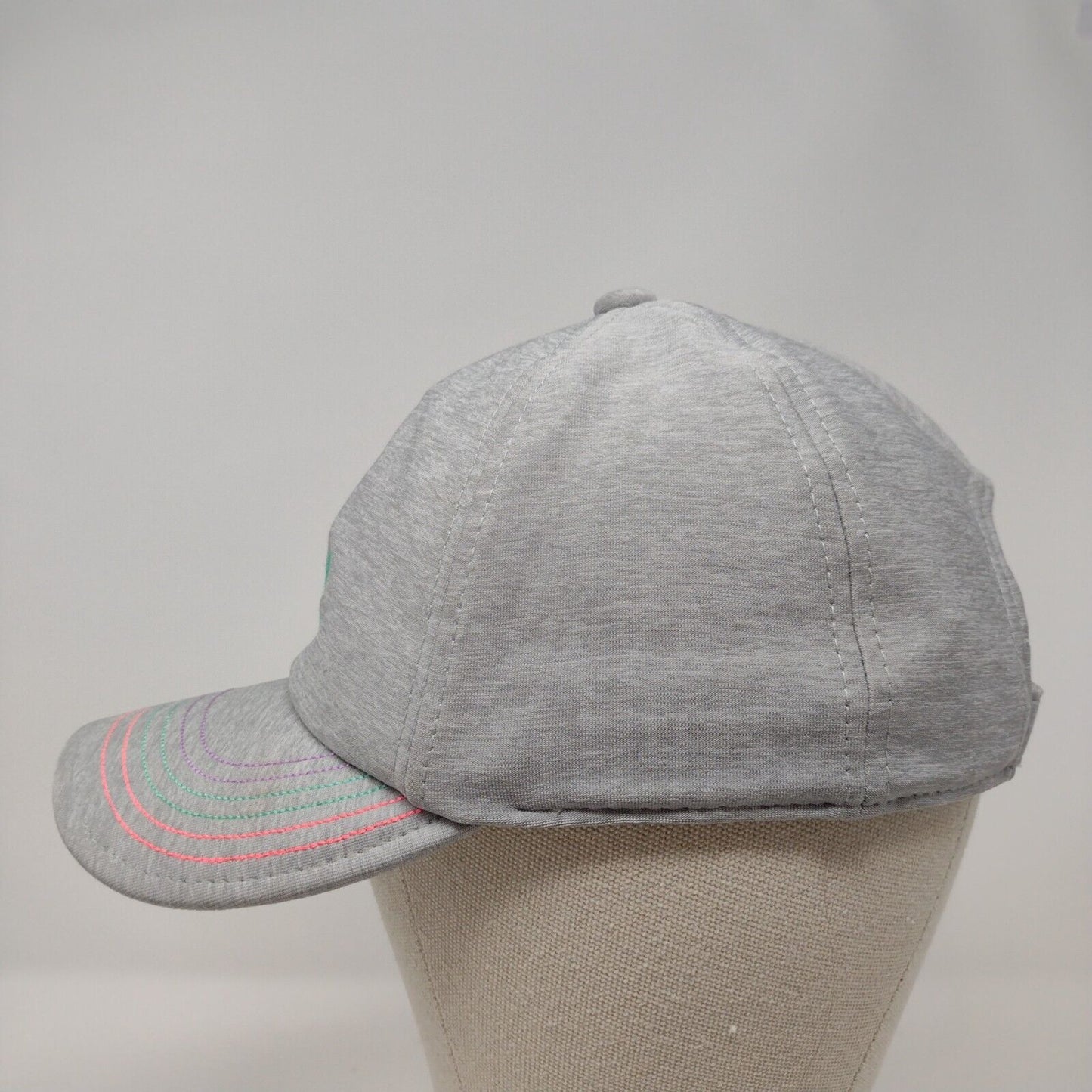 Under Armour Youth Strapback Hat Gray OSFA Free Fit Adjustable Embroidered