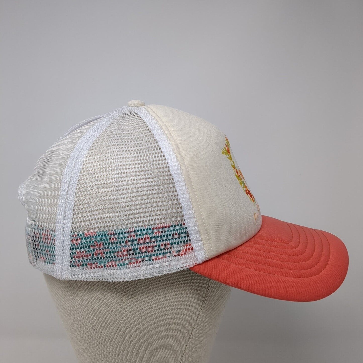 Bee Swell Flower Farm Women's Snapback Trucker Hat Multi One Size