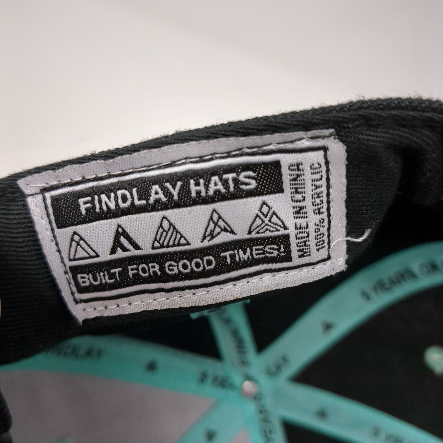 Grand Prix 2019 Findlay Snapback Hat Multicolor One Size Adjustable 6 Panel Rope