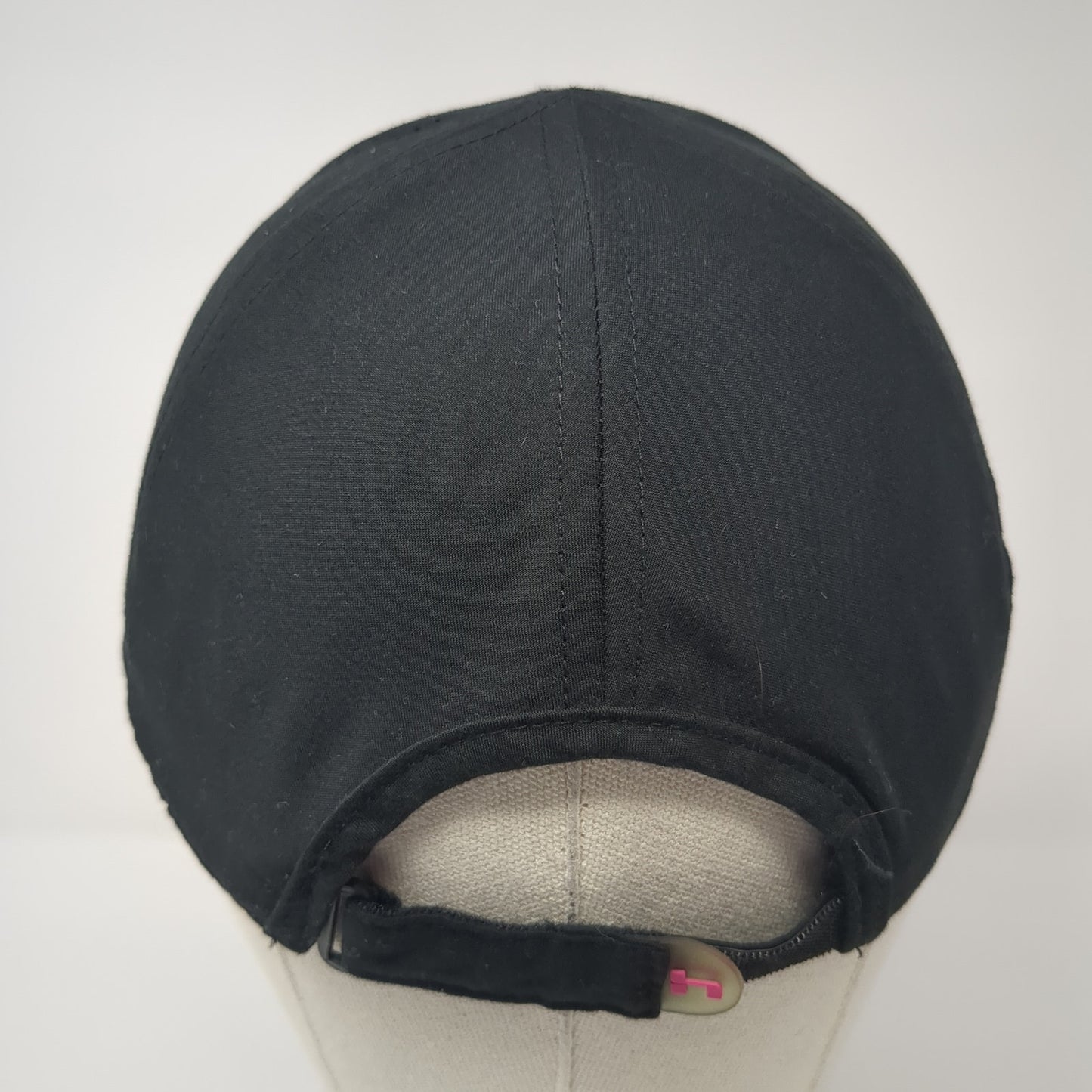 Hind Strapback Hat Black One Size Solid Adjustable Laser Cut Outdoor