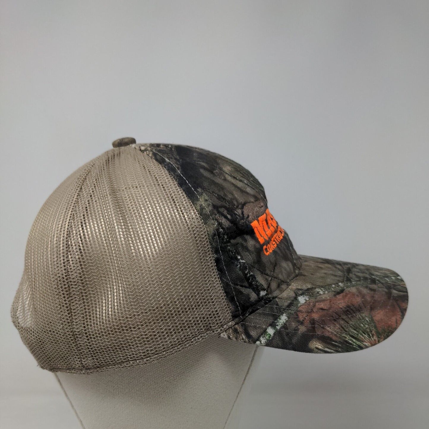 Master Construction Products Snapback Mesh Back Trucker Hat Camo One Size