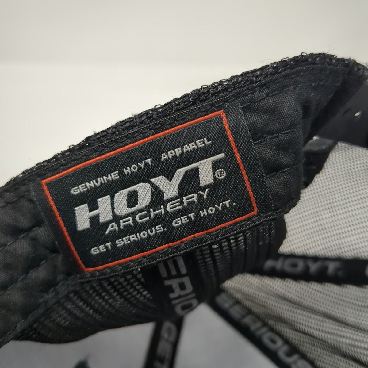 Hoyt Trucker Hat Gray One Size Archery Hunting Logo Mesh Back Snapback Cap Gear