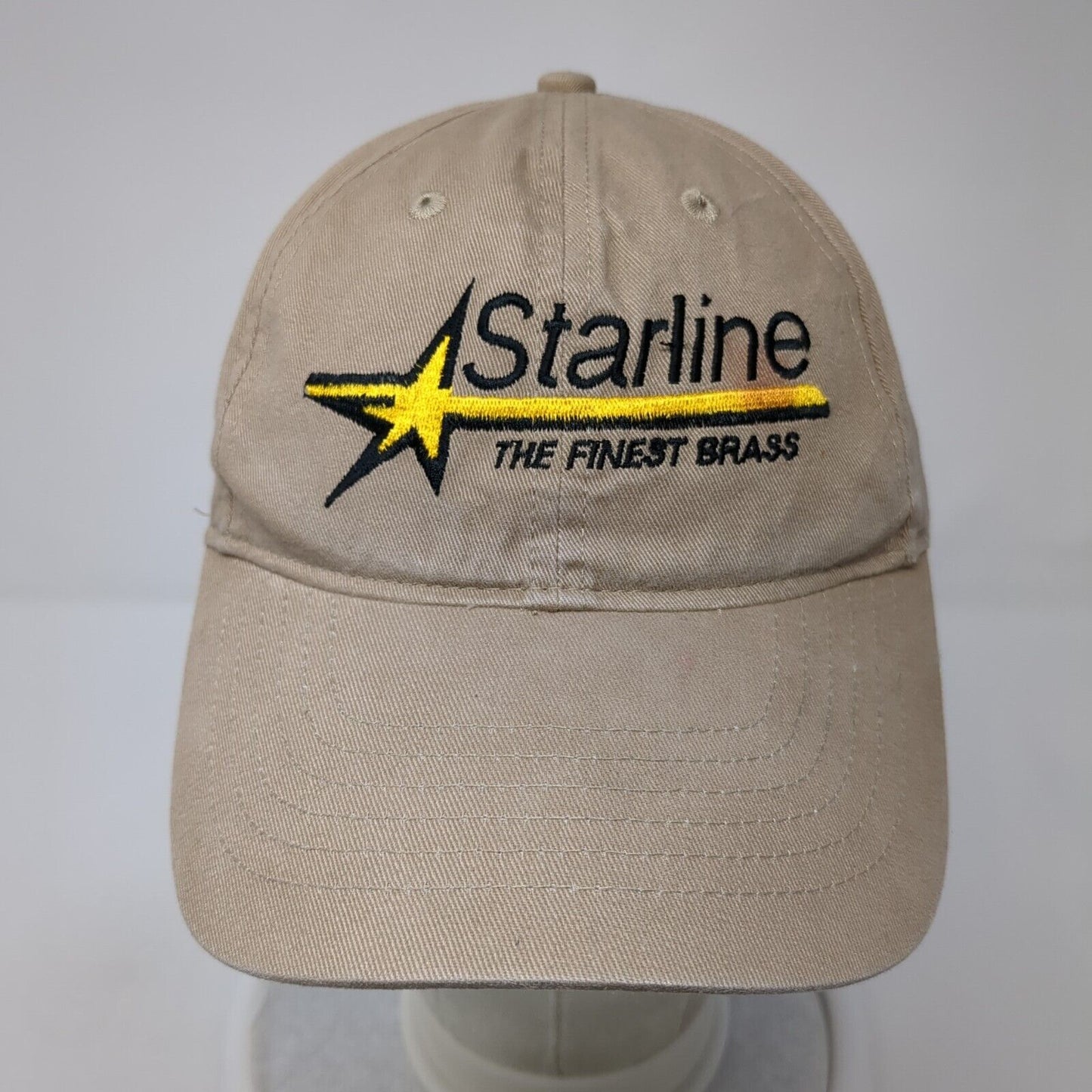 Starline The Finest Brass Slideback Hat Brown One Size Adjustable