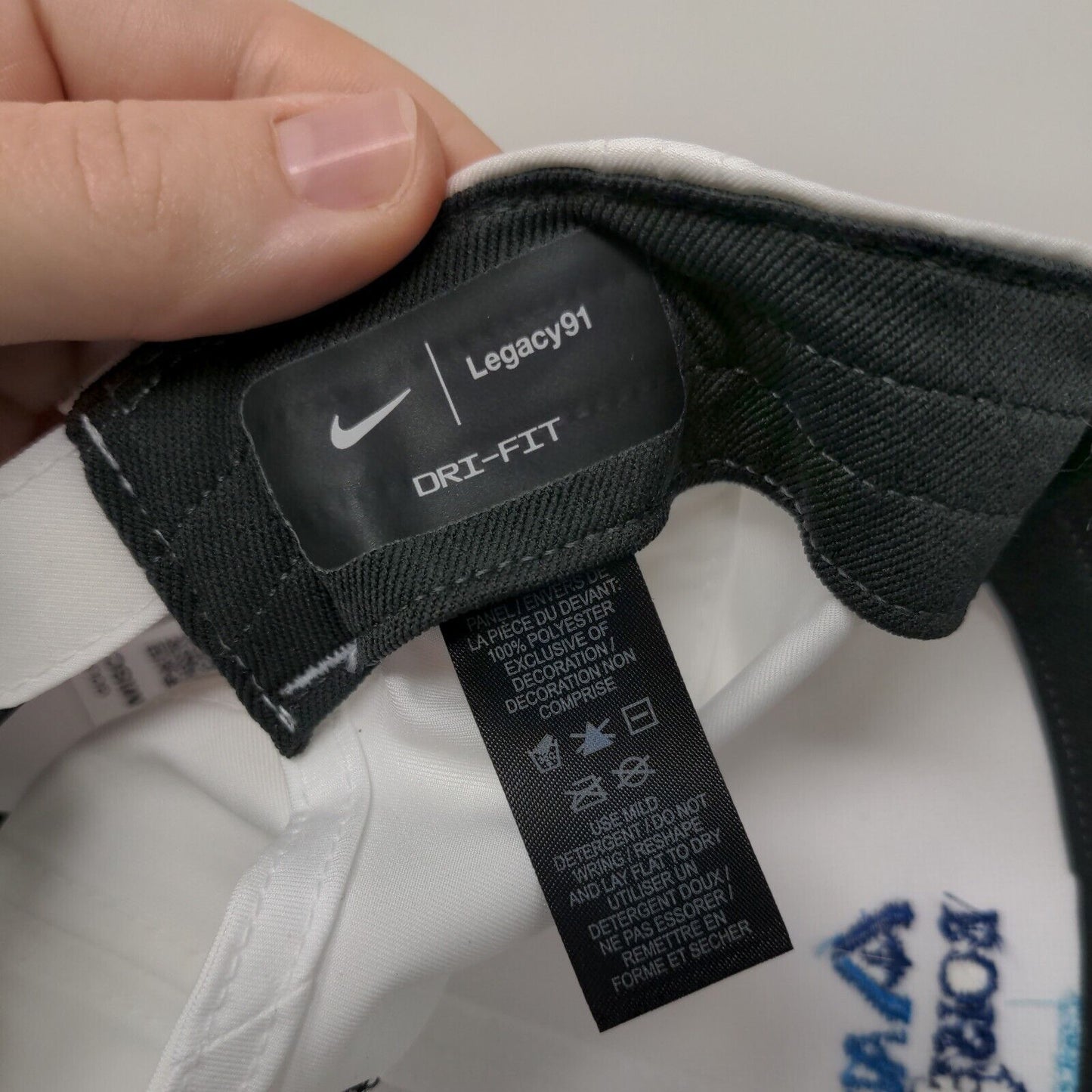 Albertson's Boise Open Presented by Chevron Slideback Hat White OSFM W/Tags Nike