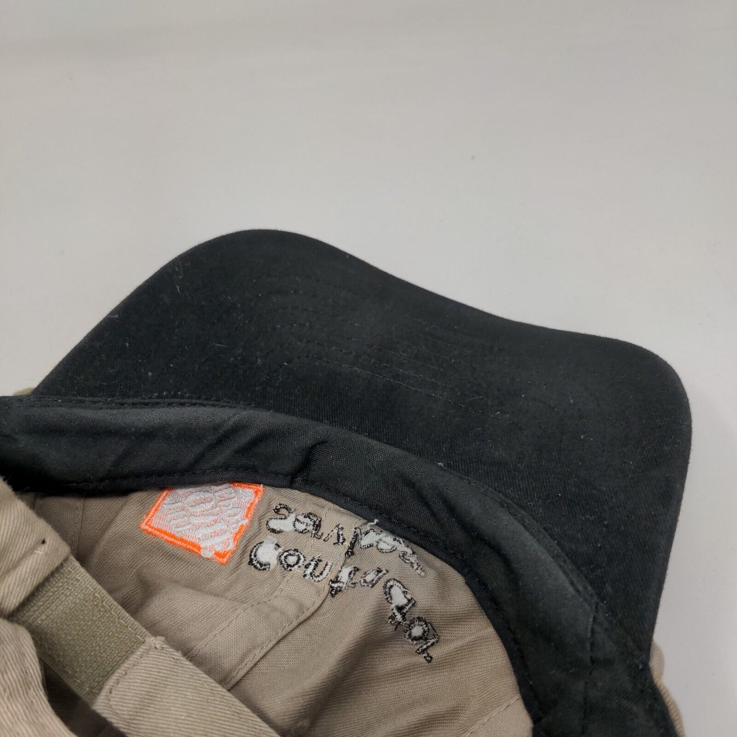 The Home Depot Contractor Services Strapback Hat Tan One Size 6 Panel