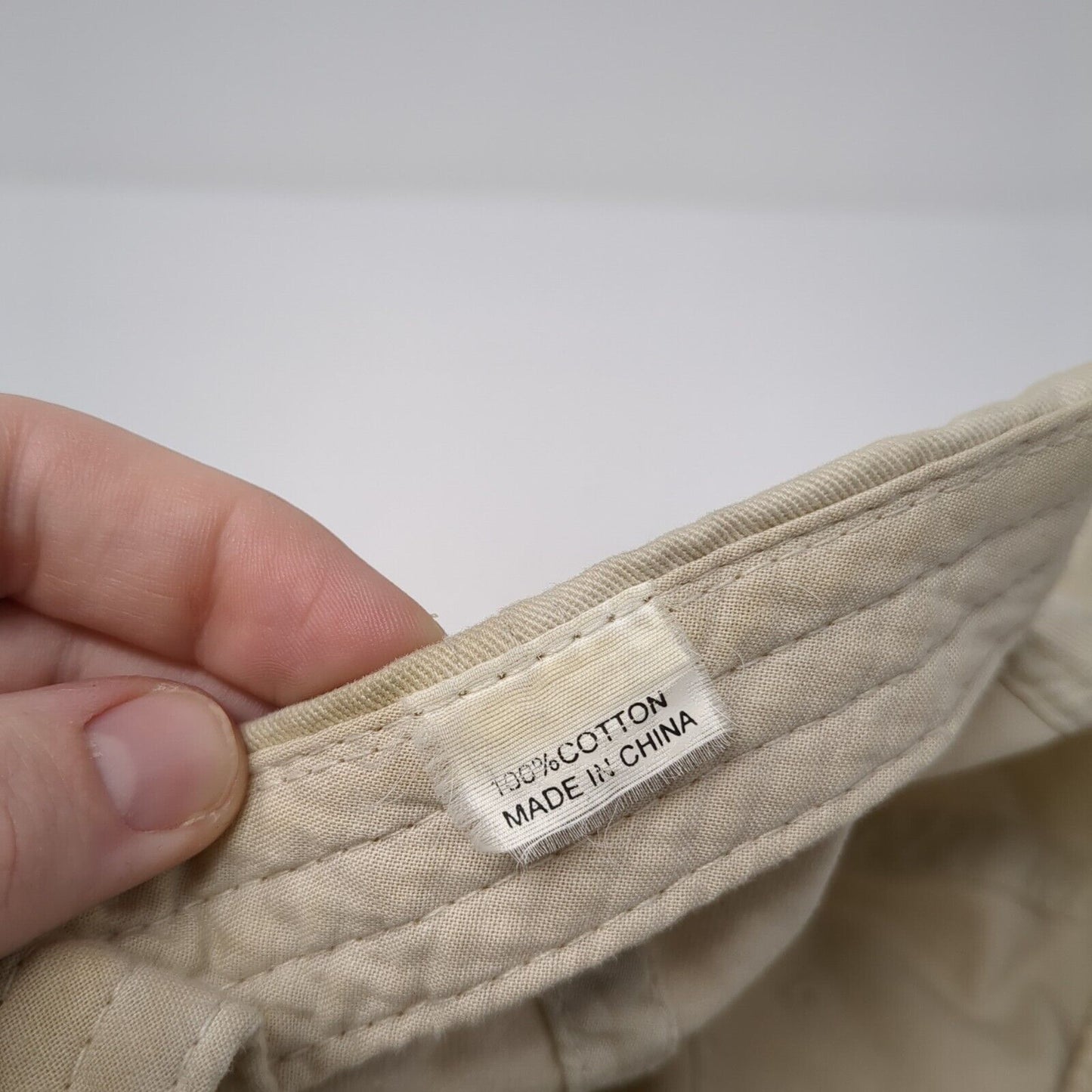 Master Craft Slideback Hat Tan One Size Adjustable Embroidered 6 Panel Cotton