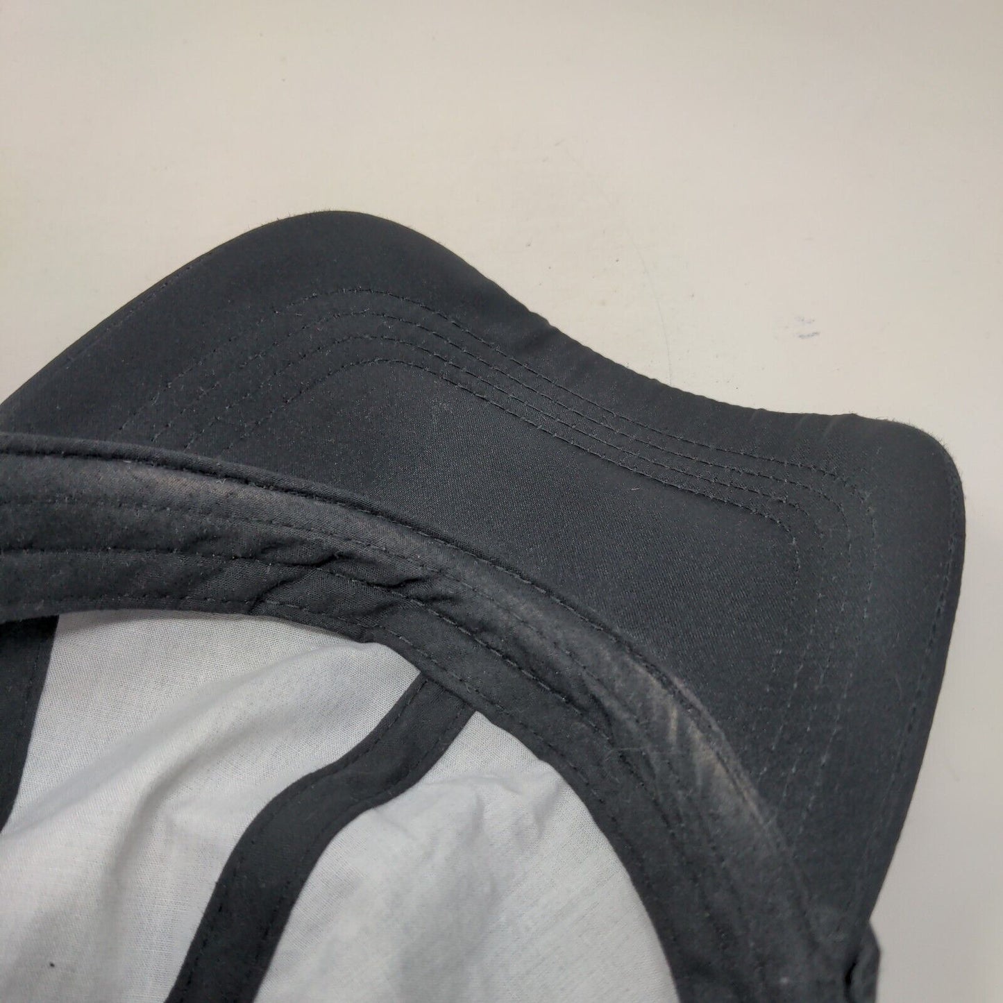 David And Young Strapback Hat Black OSFM Adjustable Solid Blank 6 Panel