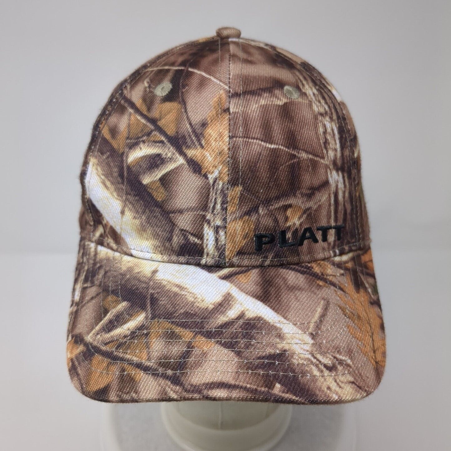 PLATT Slideback Hat Camouflage One Size Adjustable Embroidered Polyester