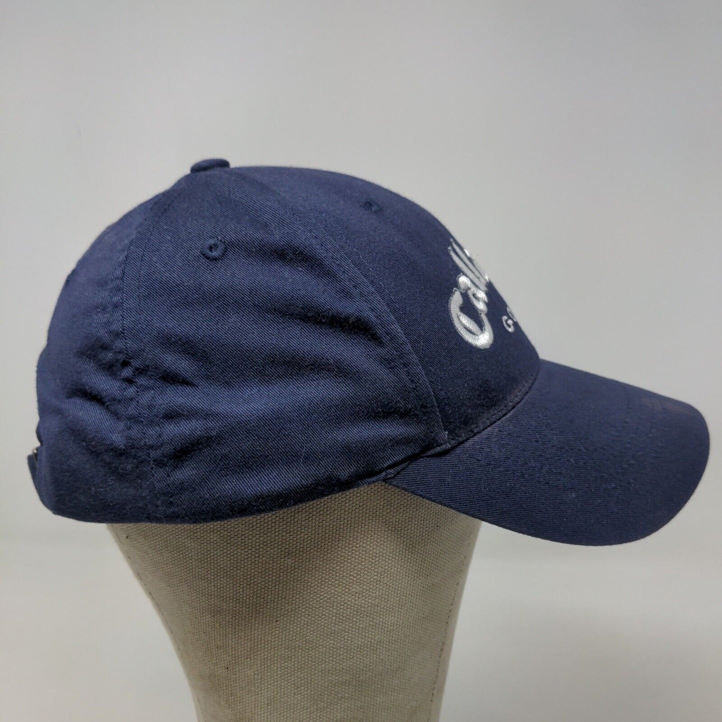 Callaway Golf Men's Slideback Hat Blue Adjustable Embroidered Spell Out Logo