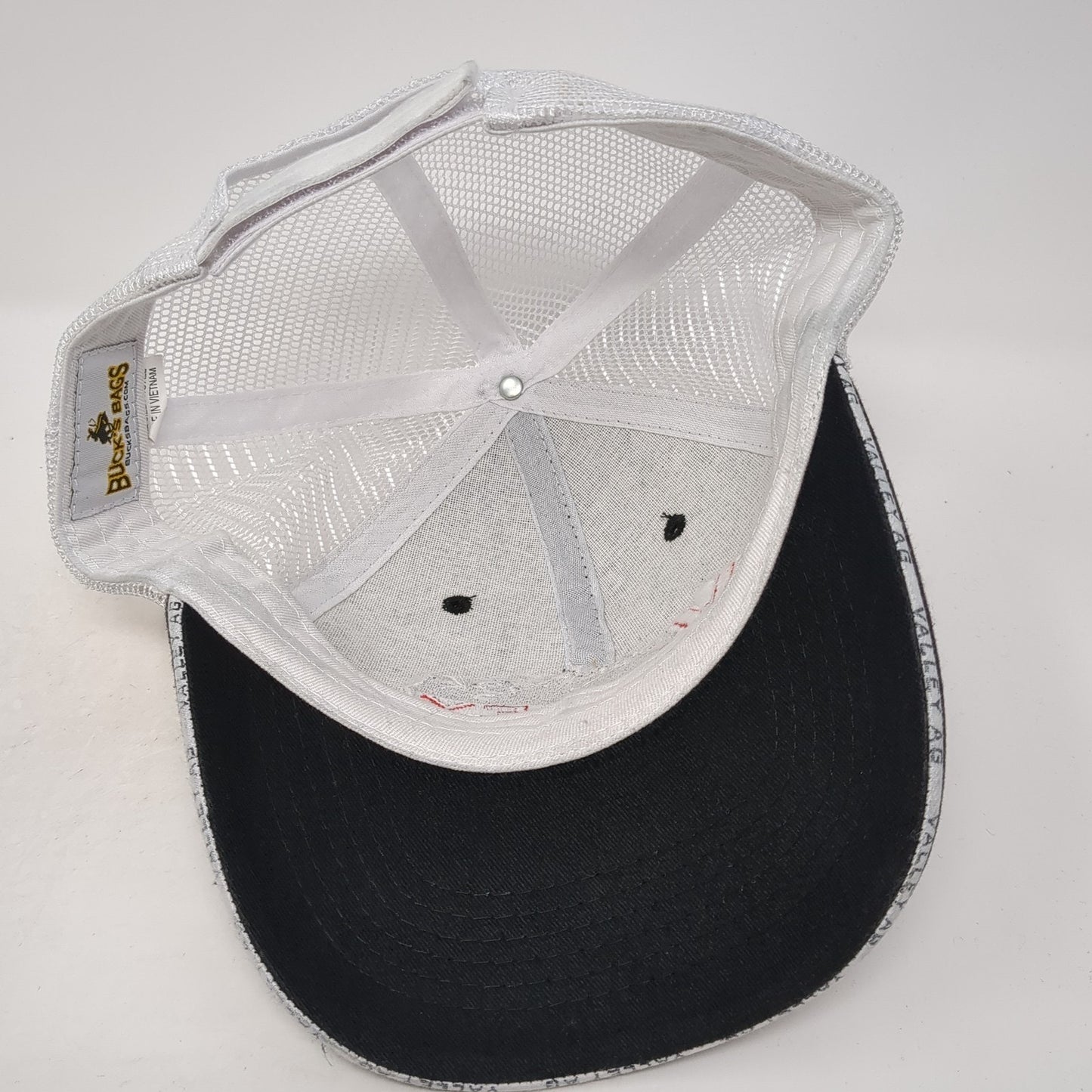 Valley Agronomics LLC Strapback Trucker Hat Black One Size Mesh Back