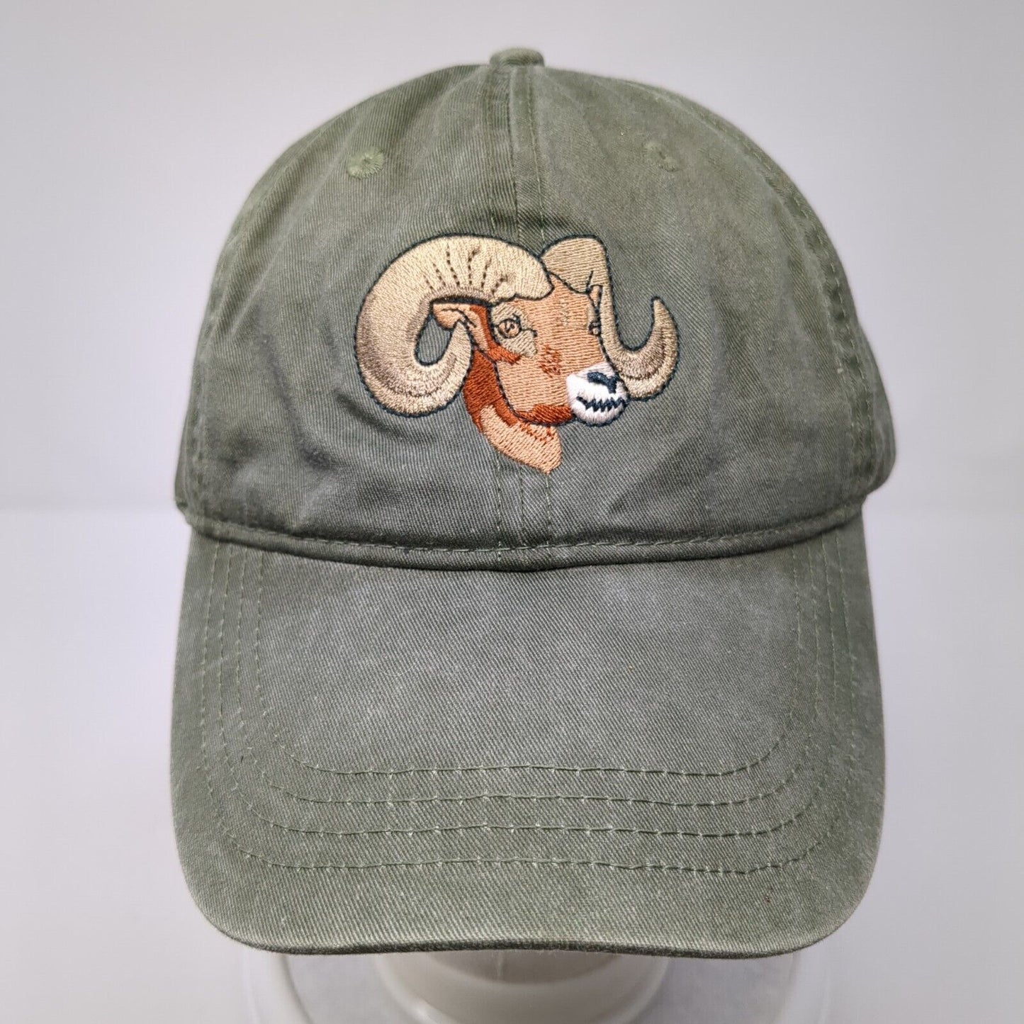 Ramair LLC Slideback Hat Green One Size Adjustable Embroidered Eco