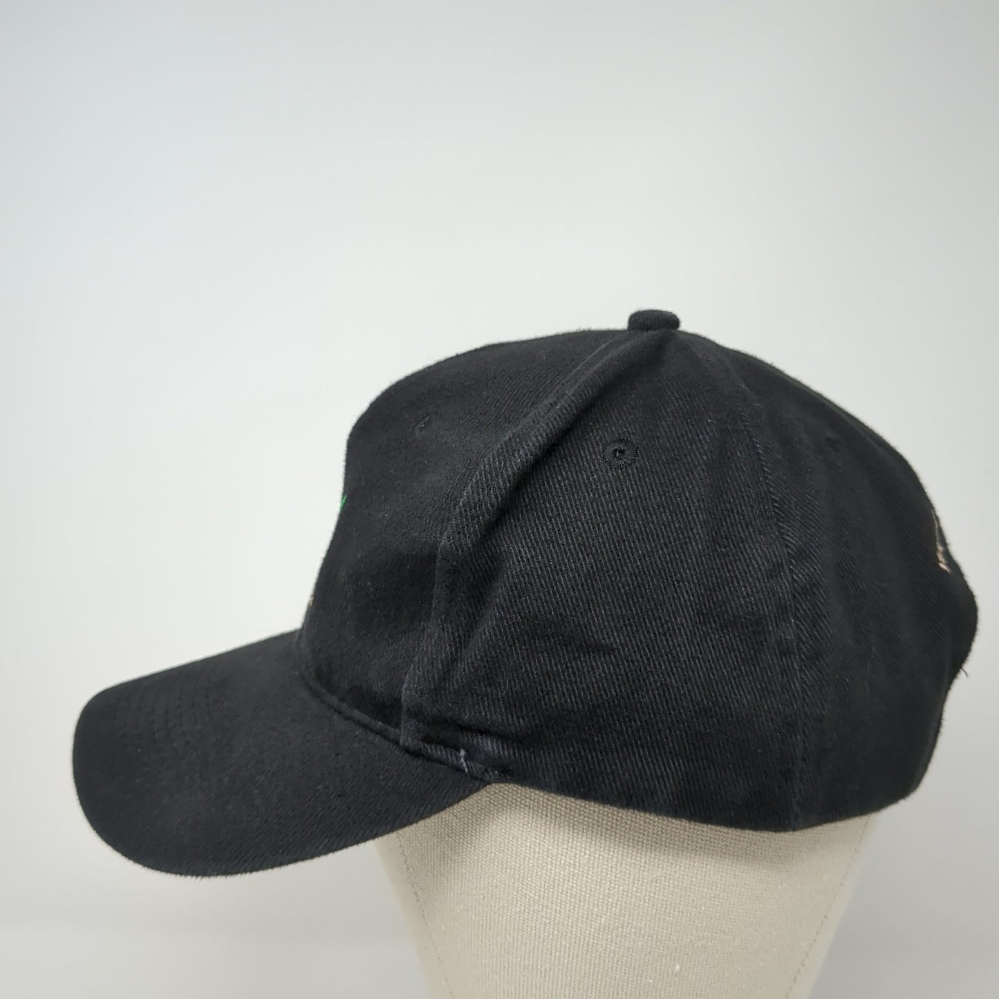 West Sacramento Slideback Baseball Cap Black OS Adjustable Embroidered Otto