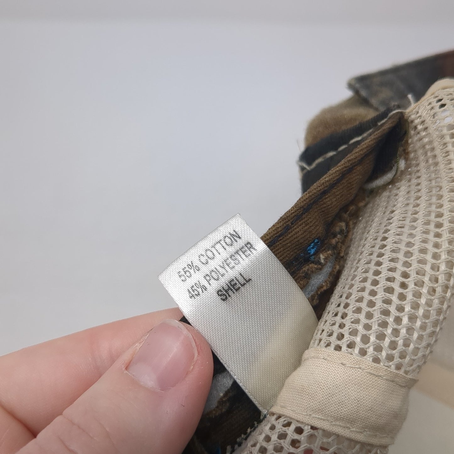 Costa Del Mar Strapback Trucker Hat Multicolor One Size Camo Mesh Back