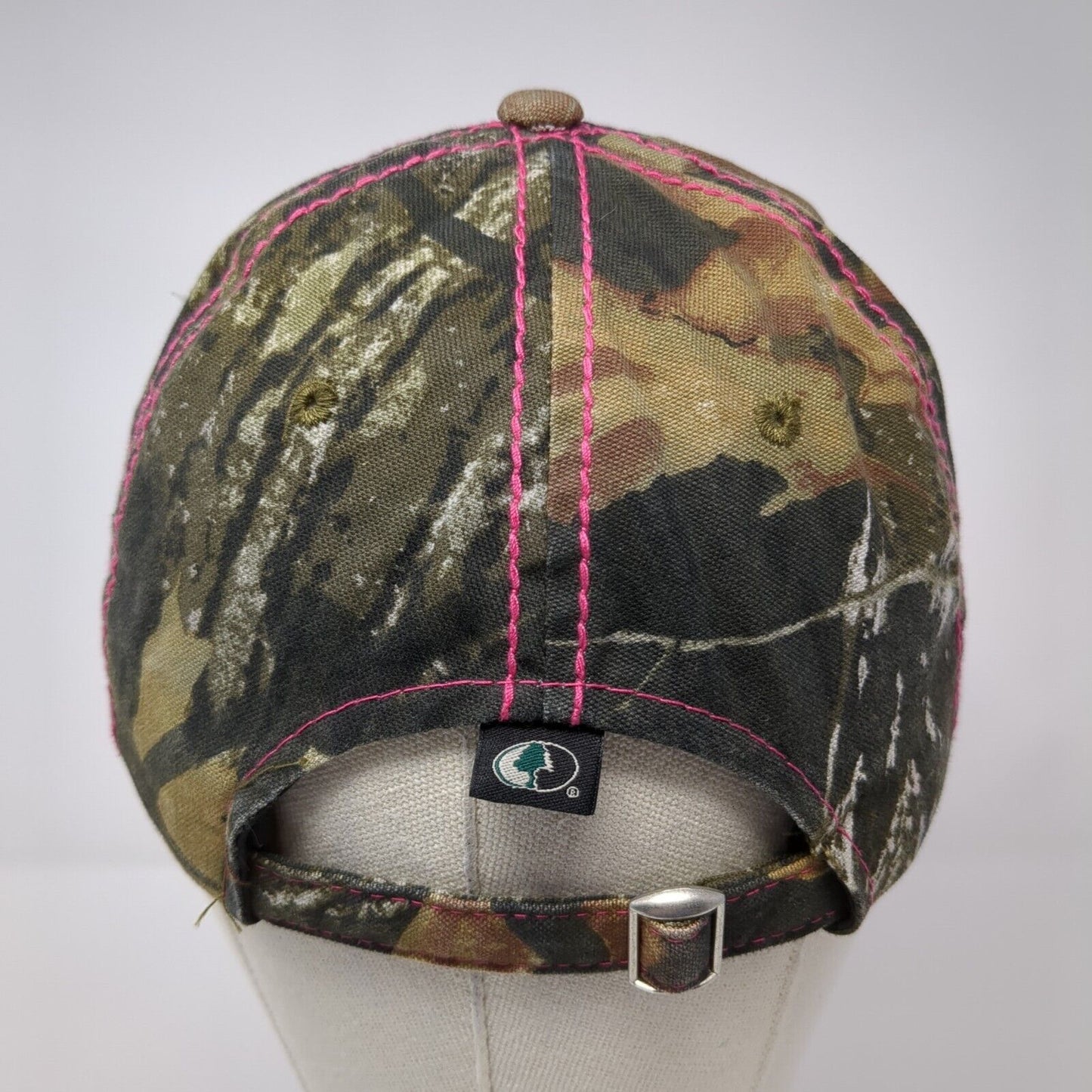 STG Kennels Womens Slideback Hat Camouflage OS Adjustable Ladies Fit Outdoor Cap
