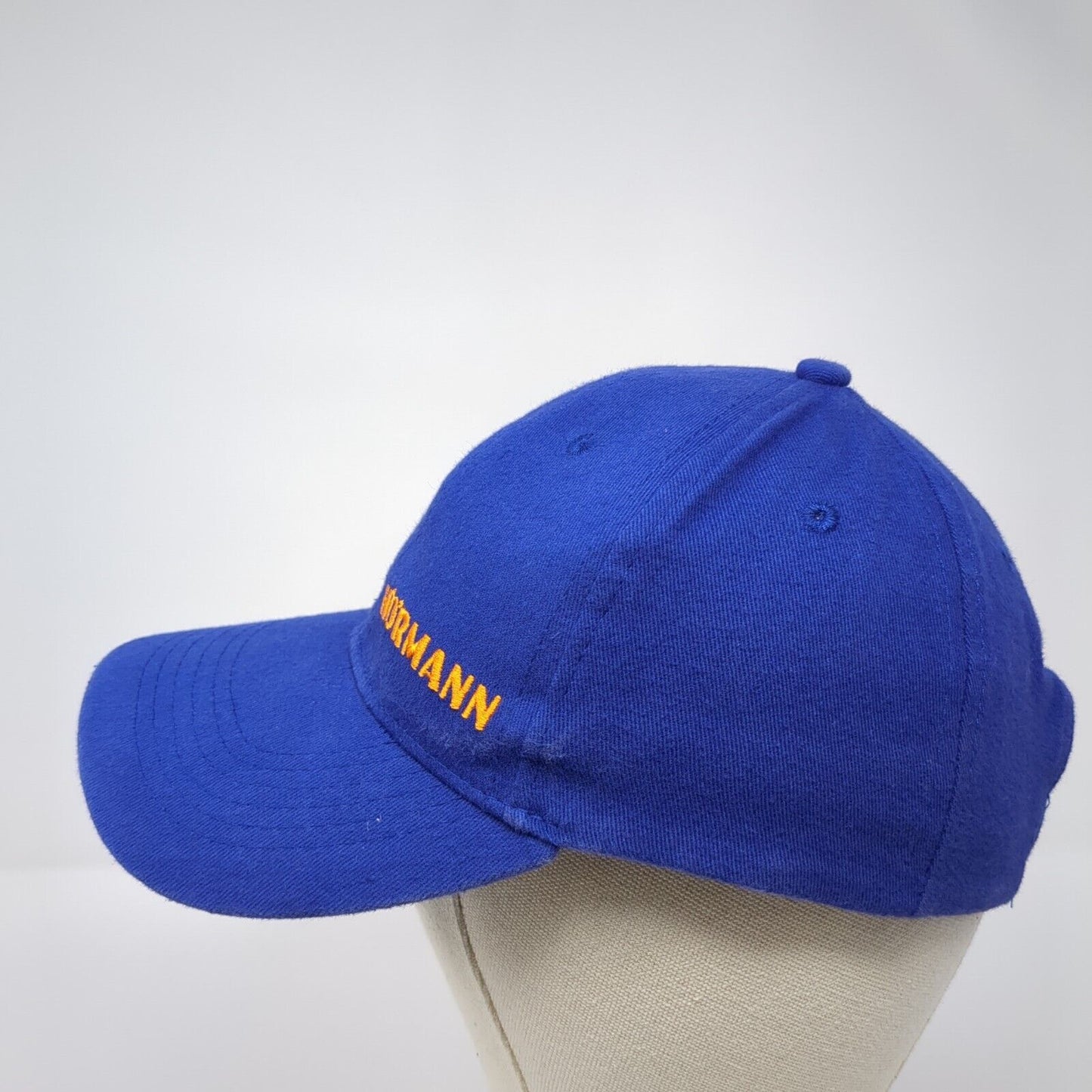 Hormann Slideback Hat Blue One Size Adjustable Embroidered 6 Panel