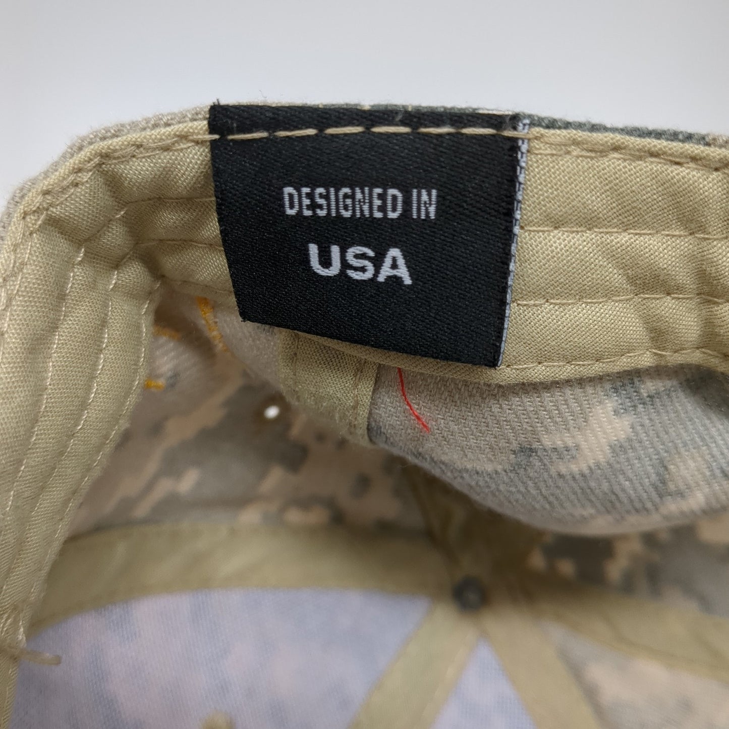 Trump 2024 Save America! Strapback Hat Multi Camo One Size USA Flag