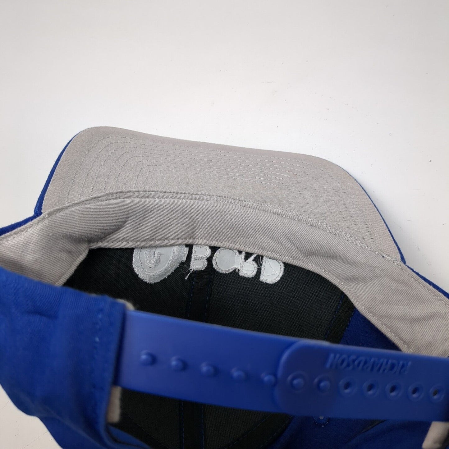 BCRD Snapback Hat Blue Small Adjustable Embroidered 6 Panel Richardson
